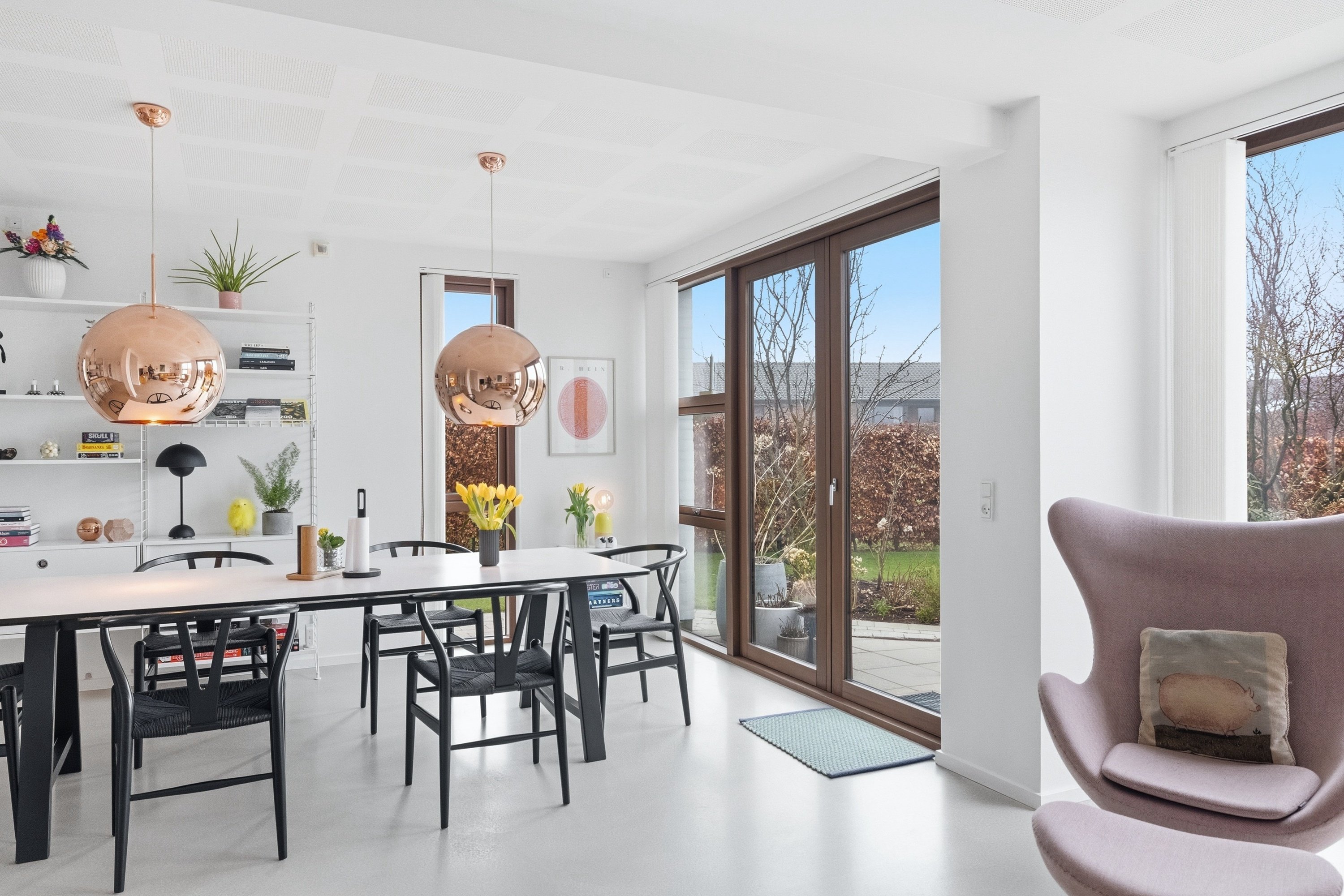 Fremhævet køkken/alrum billede i fuldskærmstilstand. Billede af Nymarks Allé 77, 8320 Mårslet