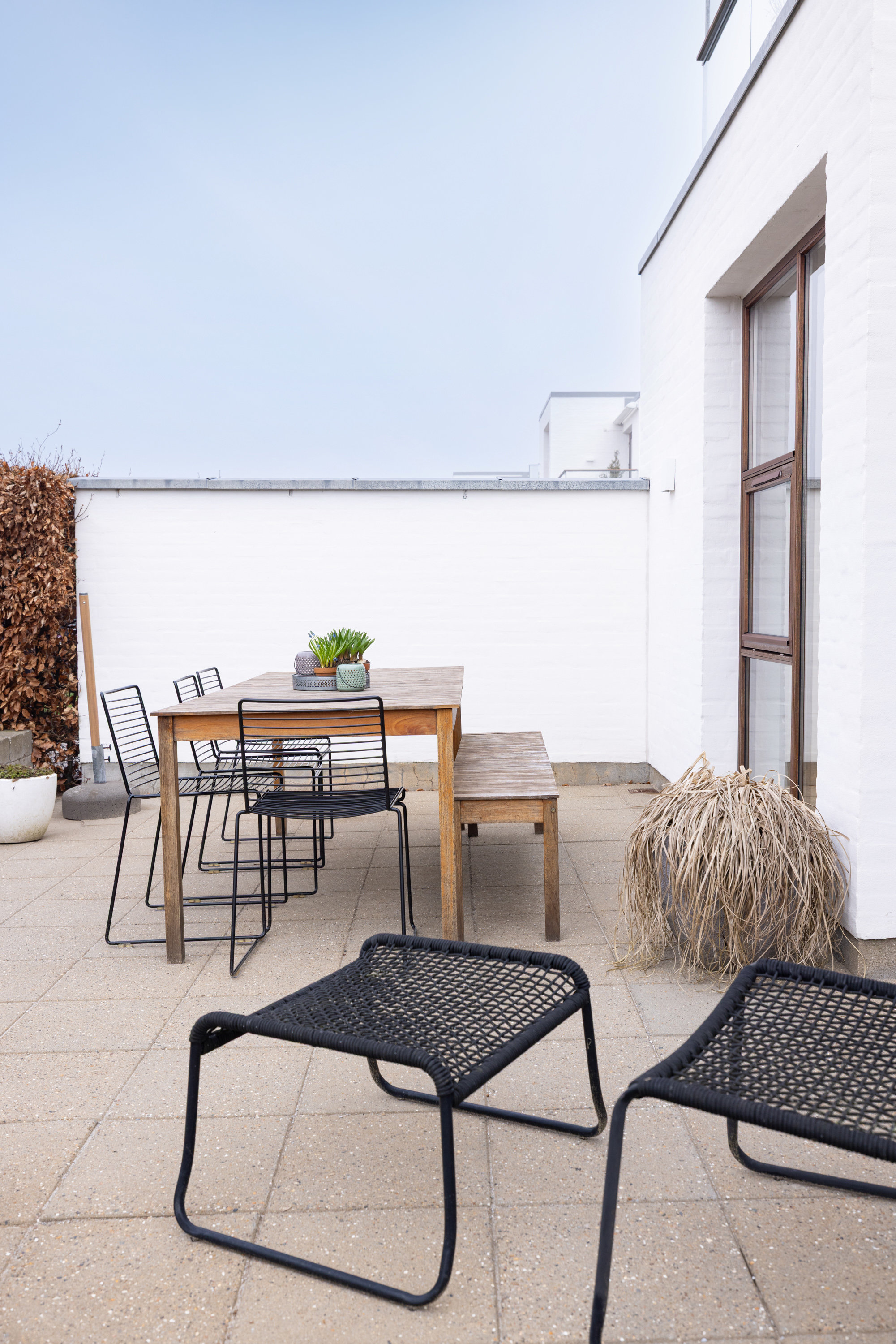 Fremhævet terrasse billede i fuldskærmstilstand. Billede af Nymarks Allé 77, 8320 Mårslet