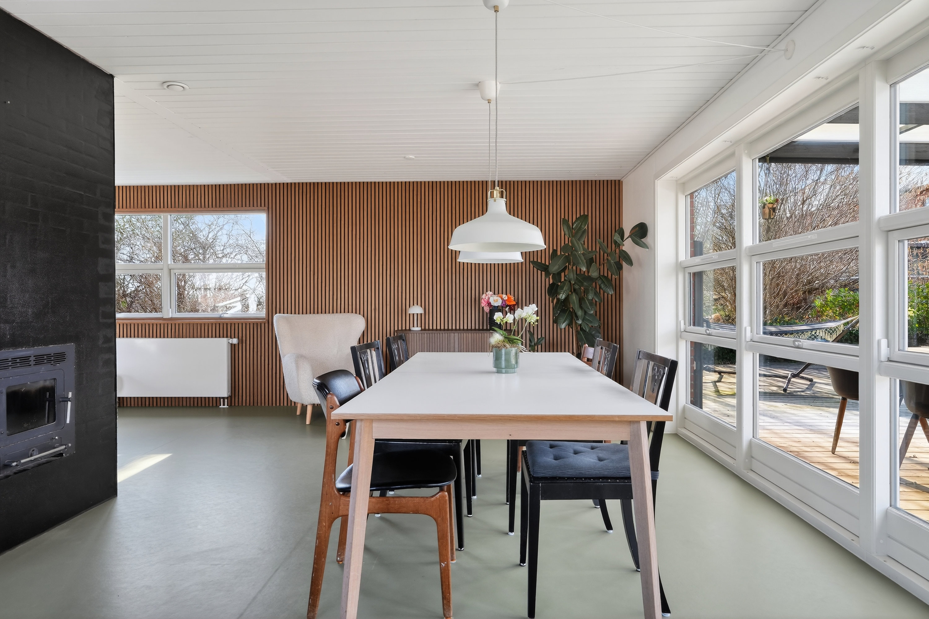 Fremhævet spisestue billede i fuldskærmstilstand. Billede af Okkerbjergvej 2, 4500 Nykøbing Sj