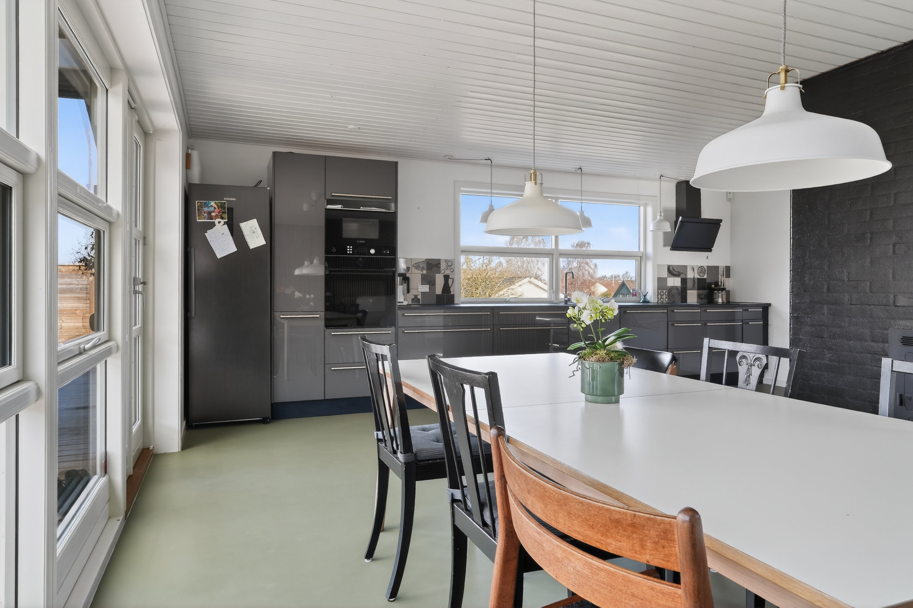 Fremhævet køkken billede i fuldskærmstilstand. Billede af Okkerbjergvej 2, 4500 Nykøbing Sj