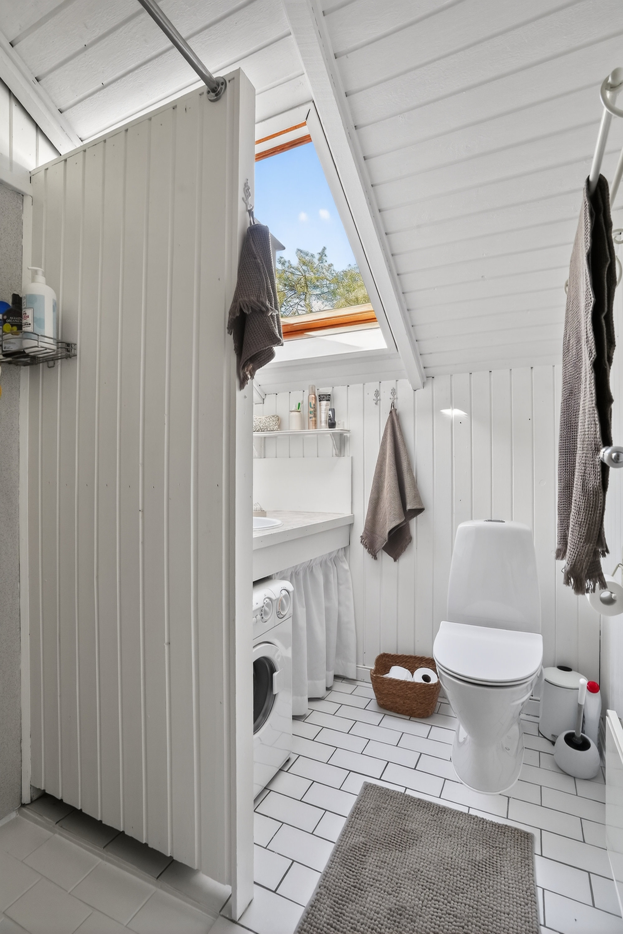 Fremhævet badeværelse billede i fuldskærmstilstand. Billede af Vesterlyngvej 113, 4500 Nykøbing Sj