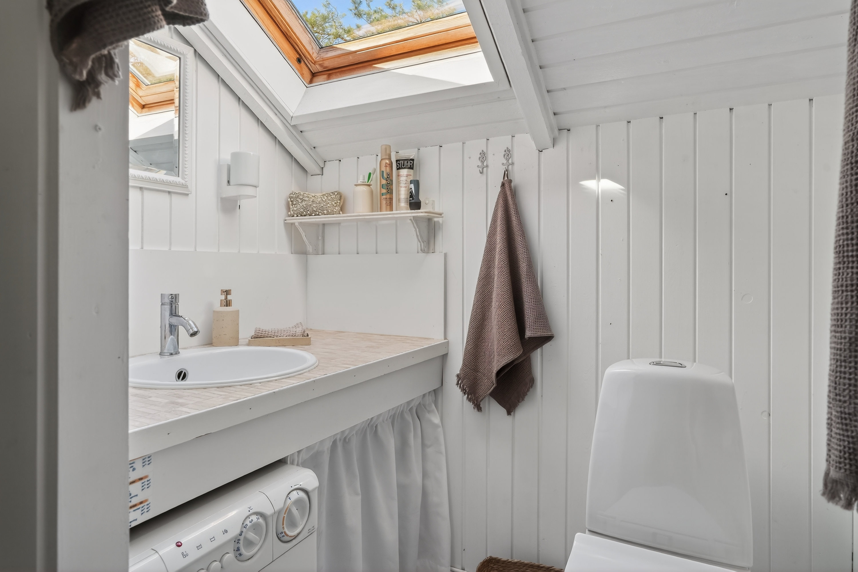 Fremhævet badeværelse billede i fuldskærmstilstand. Billede af Vesterlyngvej 113, 4500 Nykøbing Sj