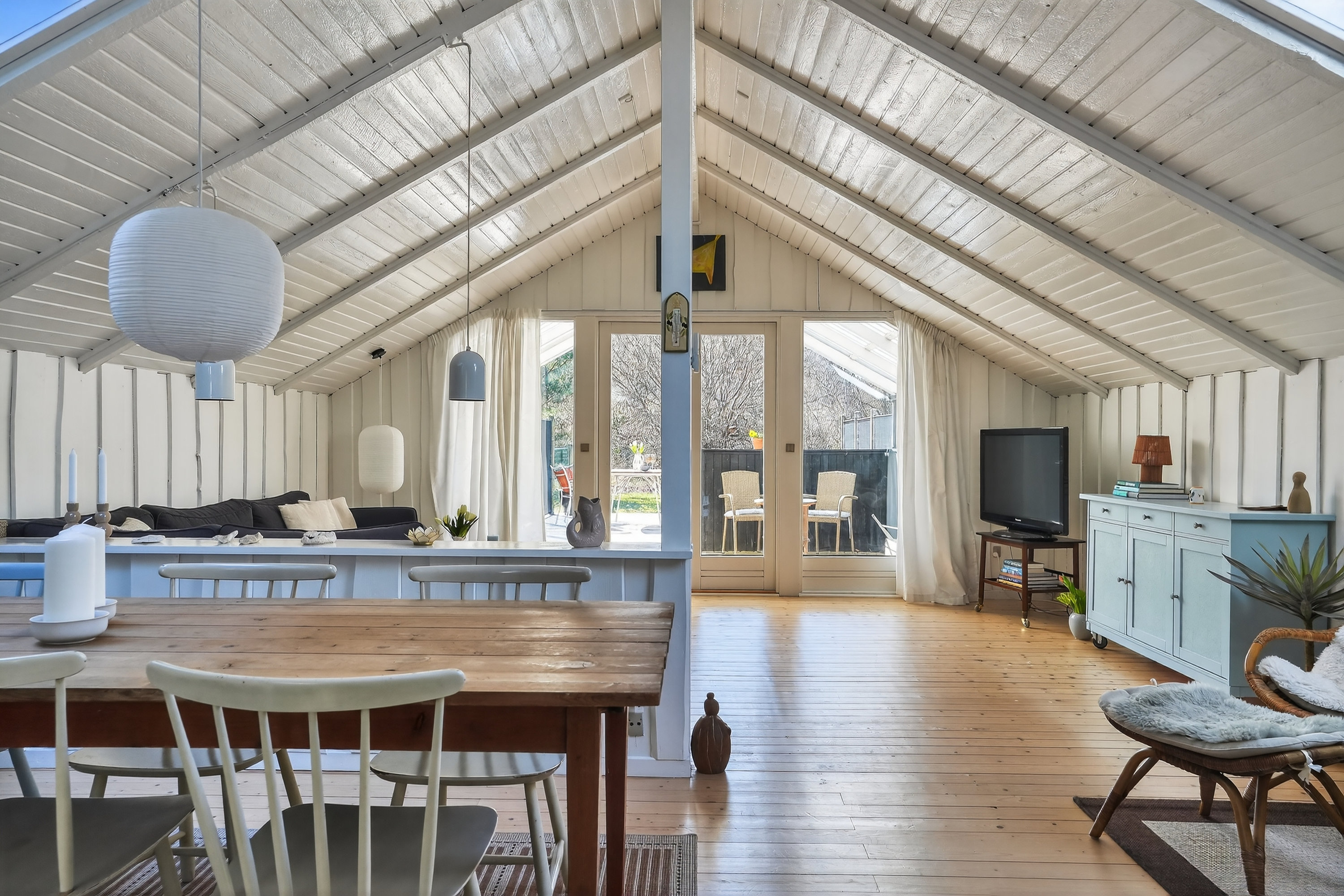 Fremhævet spisestue billede i fuldskærmstilstand. Billede af Vesterlyngvej 113, 4500 Nykøbing Sj