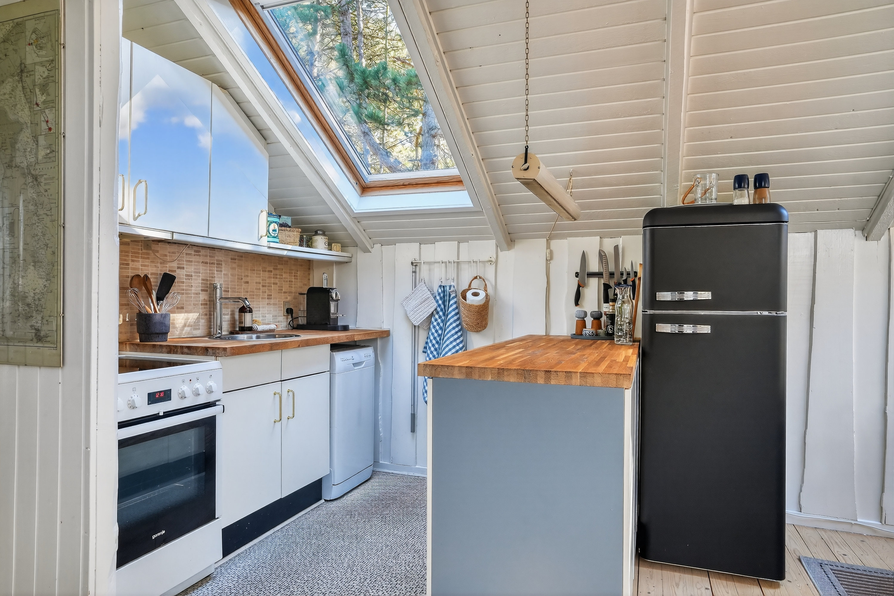 Fremhævet køkken billede i fuldskærmstilstand. Billede af Vesterlyngvej 113, 4500 Nykøbing Sj