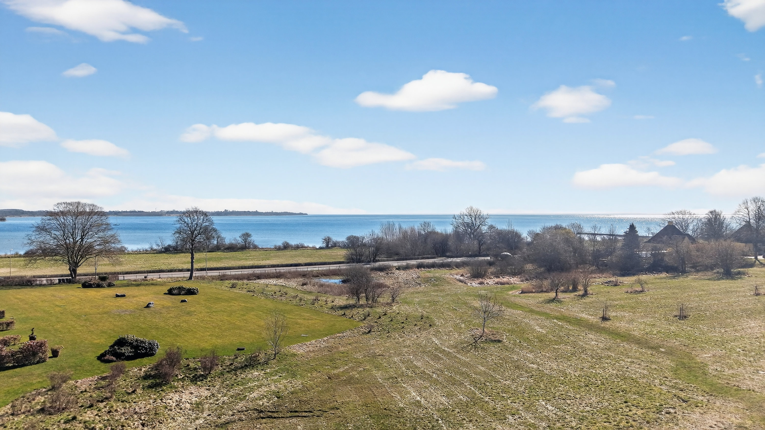 Fremhævet luftfoto billede i fuldskærmstilstand. Billede af Annebergparken 4, st.. 45., 4500 Nykøbing Sj