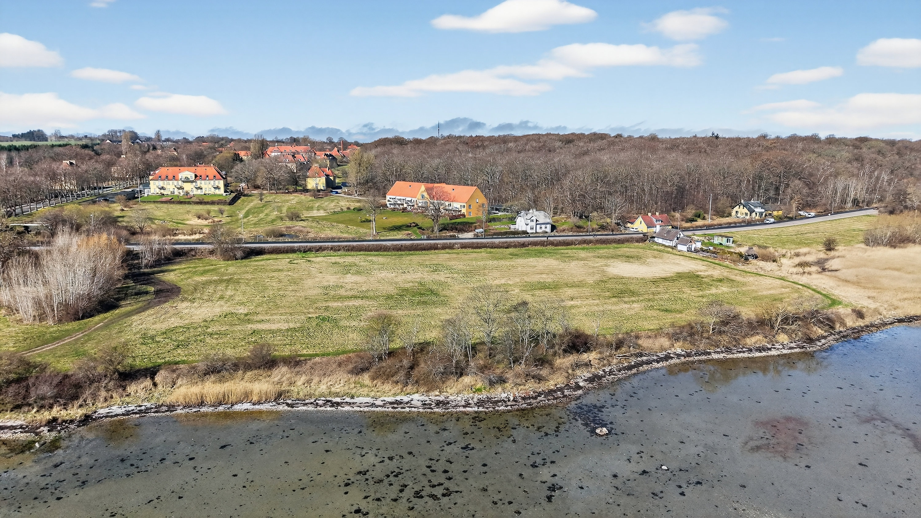 Fremhævet luftfoto billede i fuldskærmstilstand. Billede af Annebergparken 4, st.. 45., 4500 Nykøbing Sj
