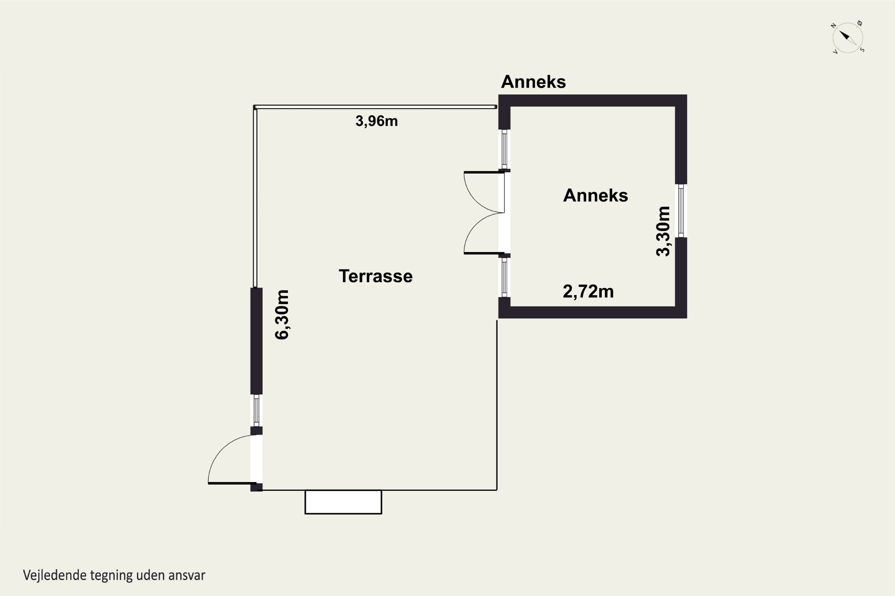 Plantegninger billede af Langebjergvej 13, Sandvig, 3770 Allinge