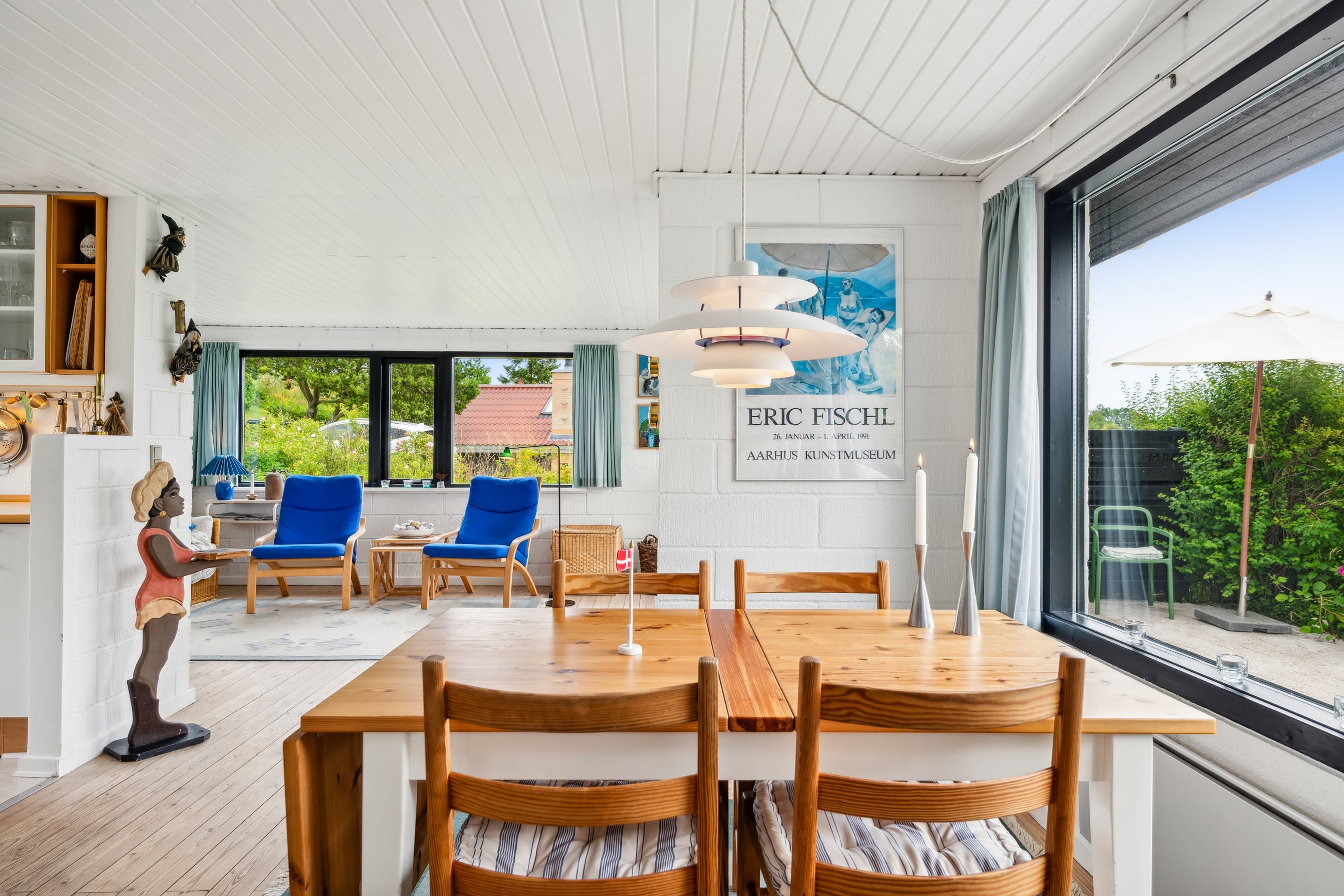 Fremhævet stue billede i fuldskærmstilstand. Billede af Katamaranstien 7, Dråby Strand, 8400 Ebeltoft