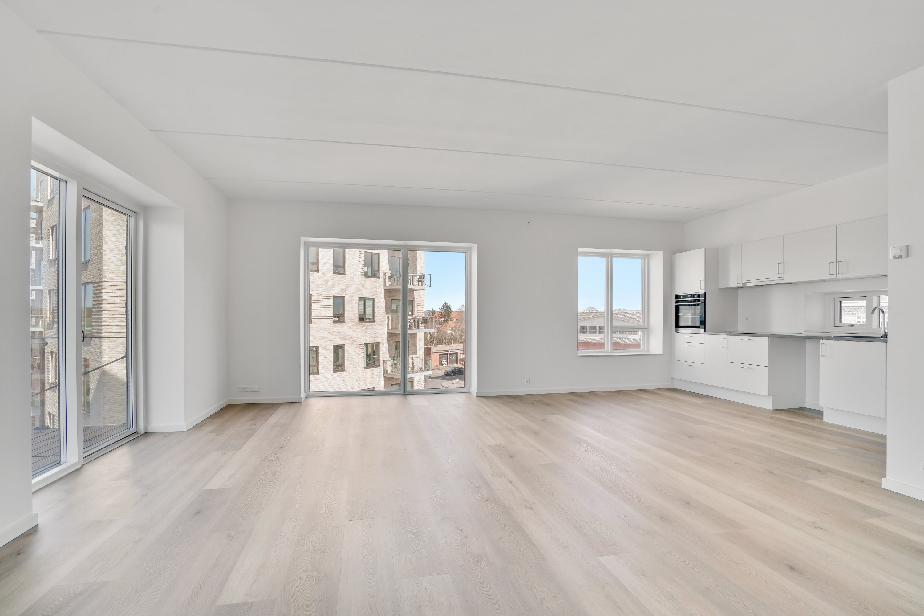 Fremhævet stue billede i fuldskærmstilstand. Billede af Peder Nielsens Gade 1, st.. 1., 9700 Brønderslev