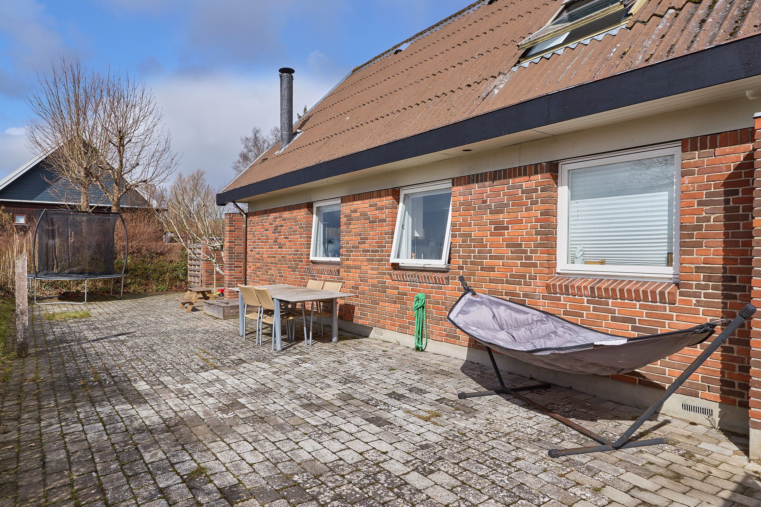 Fremhævet terrasse billede i fuldskærmstilstand. Billede af Dronning Dagmars Vej 182, 3650 Ølstykke