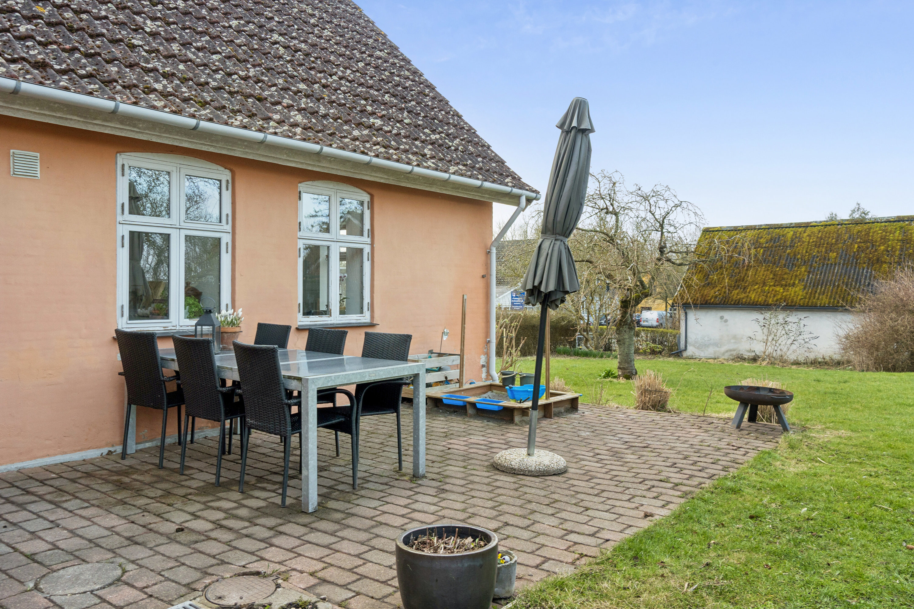 Fremhævet terrasse billede i fuldskærmstilstand. Billede af Flakkebjerg Hovedgade 16, Flakkebjerg, 4200 Slagelse