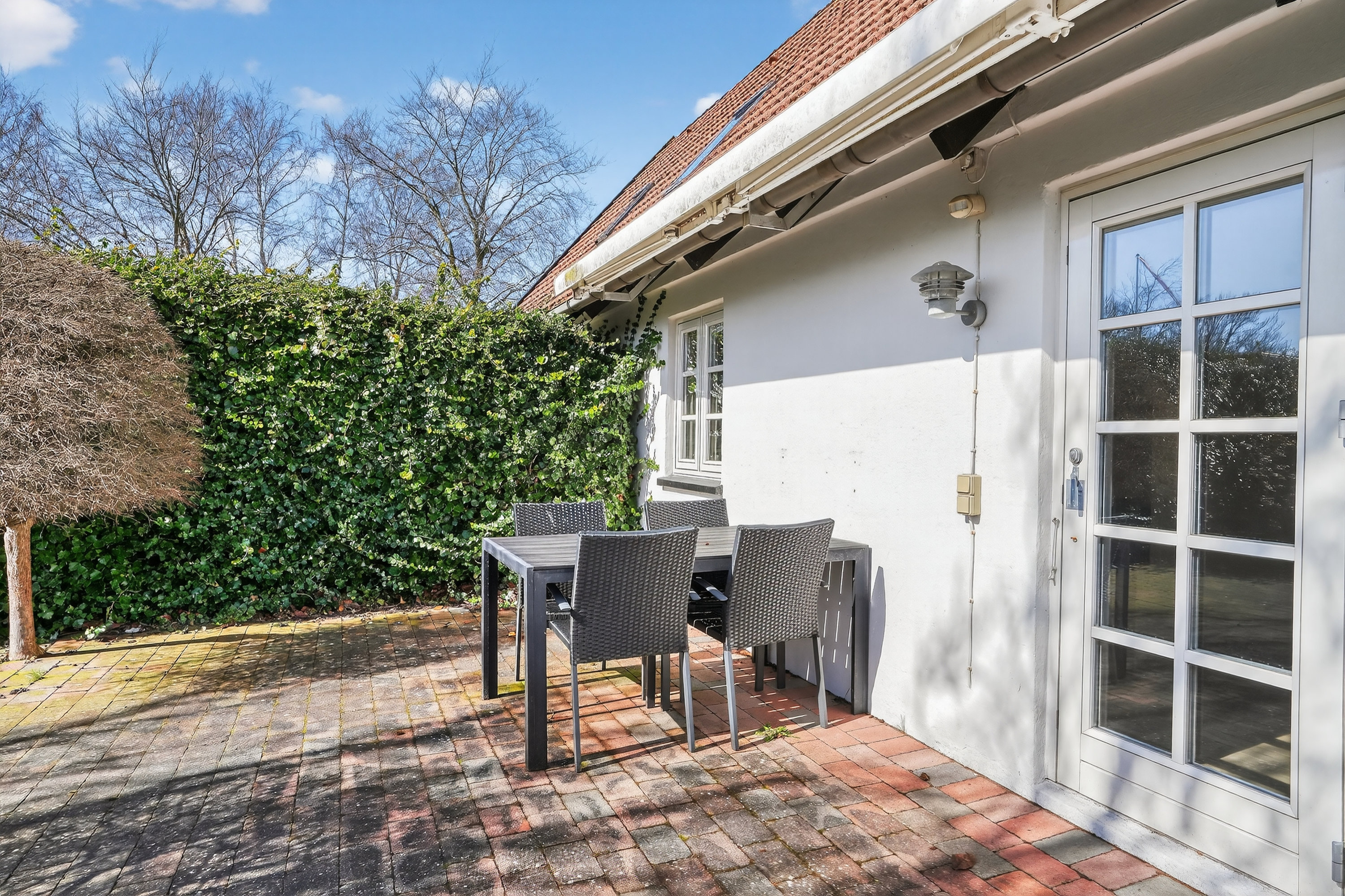 Fremhævet terrasse billede i fuldskærmstilstand. Billede af Digterparken 17A, 4500 Nykøbing Sj