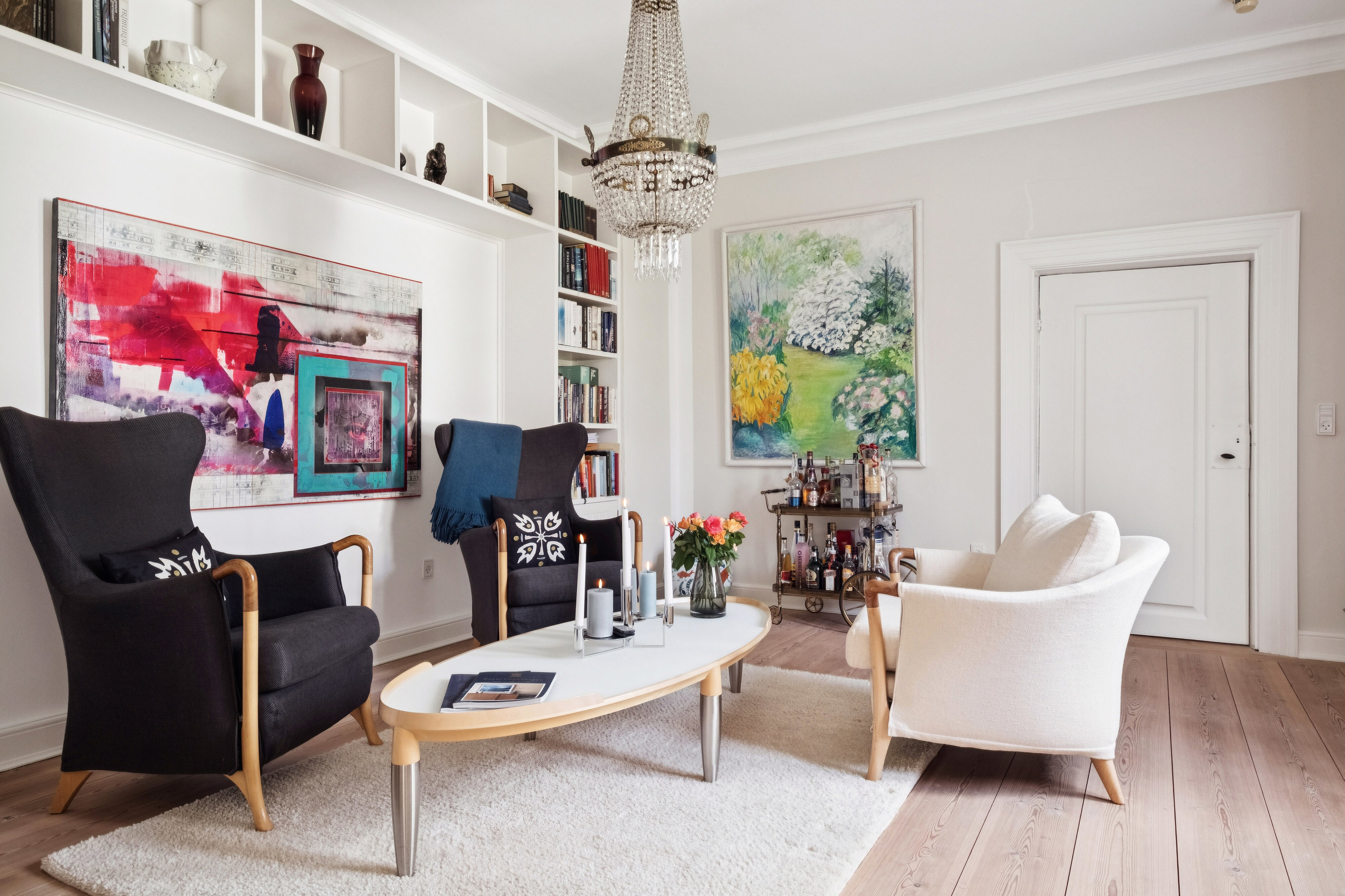 Fremhævet stue billede i fuldskærmstilstand. Billede af Fuglsigvej 161, 9800 Hjørring