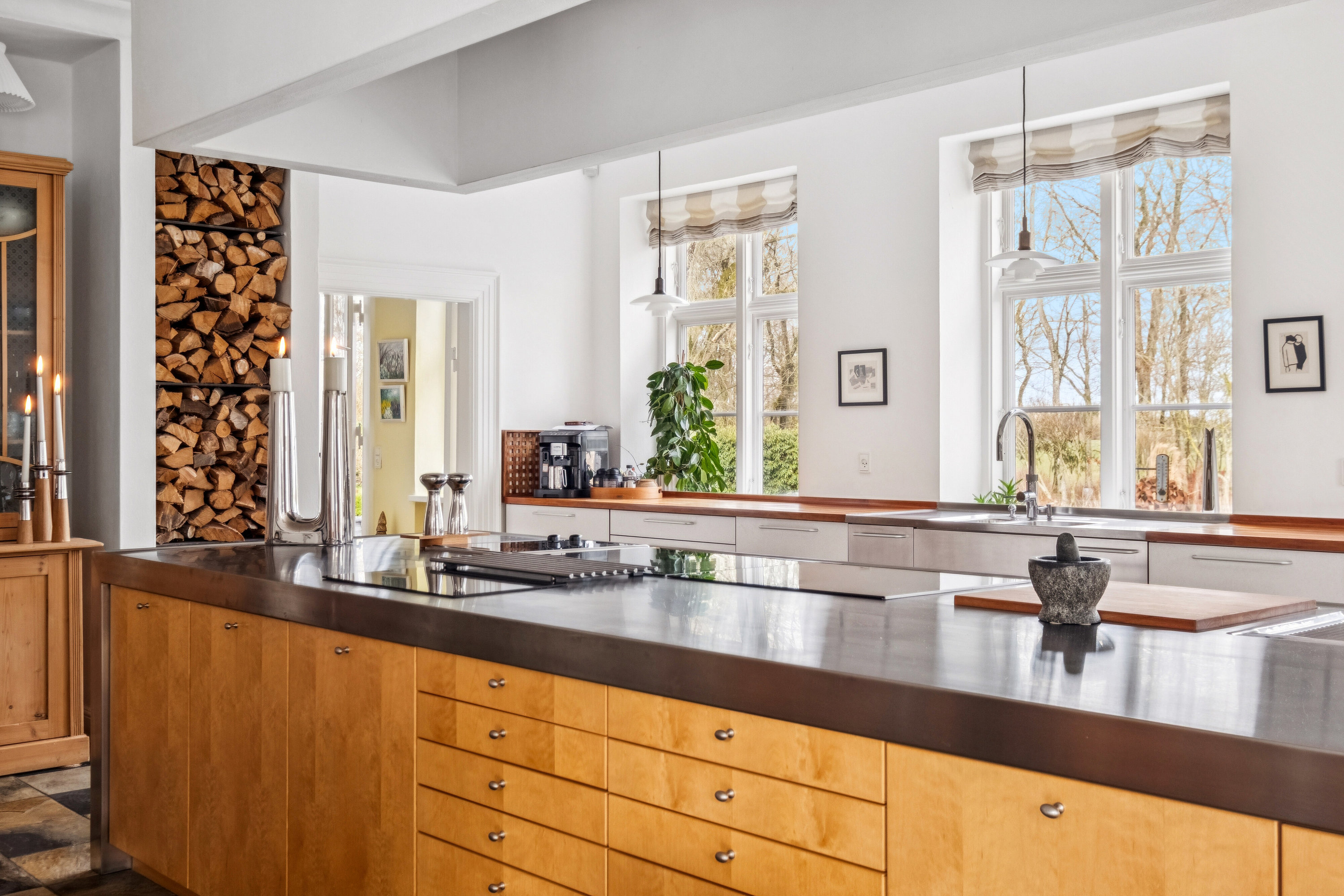 Fremhævet køkken billede i fuldskærmstilstand. Billede af Fuglsigvej 161, 9800 Hjørring