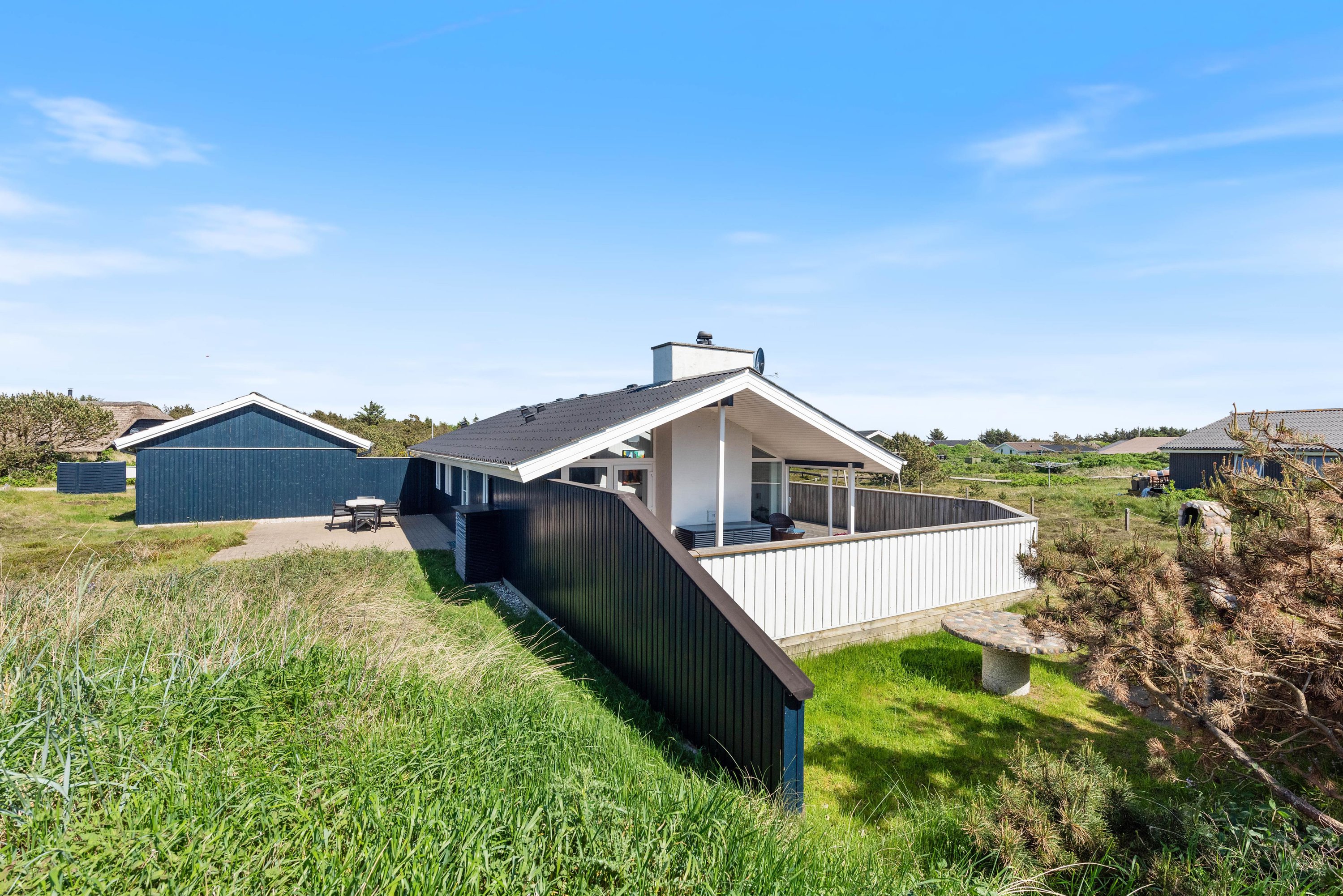 Fremhævet  billede i fuldskærmstilstand. Billede af Julianevej 20, Bjerregaard, 6960 Hvide Sande