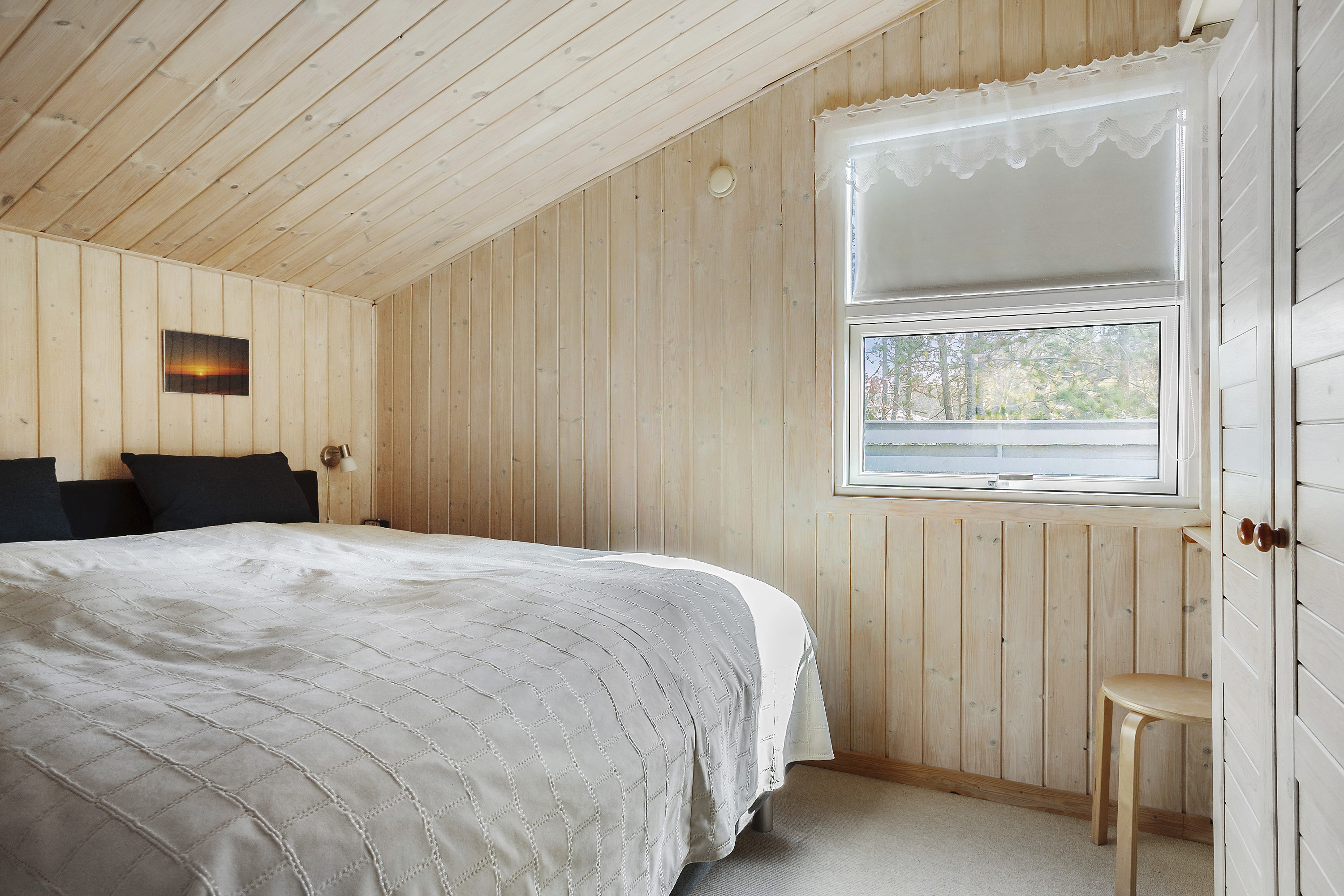 Fremhævet soveværelse billede i fuldskærmstilstand. Billede af Klitrosevej 66, Vorupør, 7700 Thisted