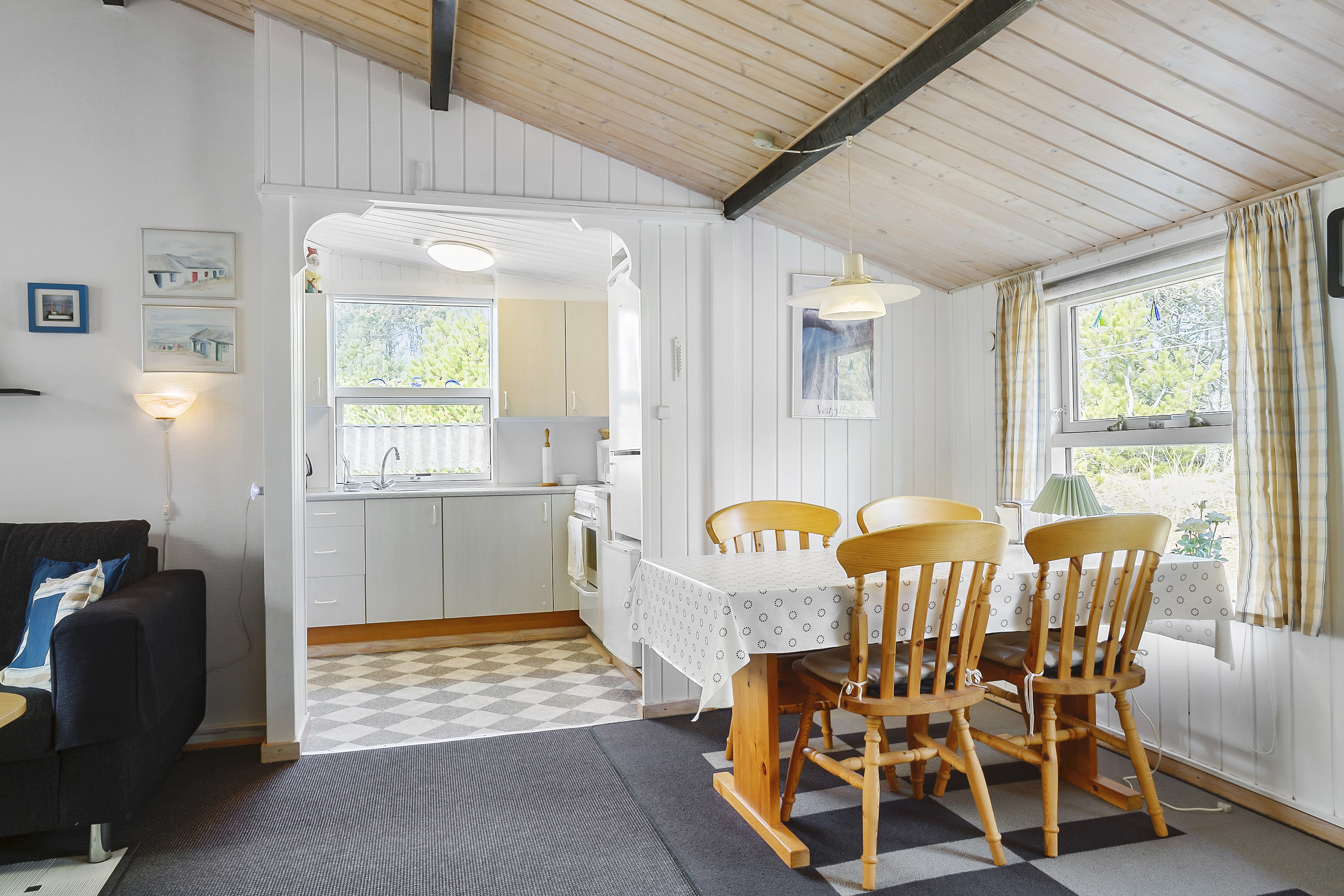 Fremhævet opholdsrum billede i fuldskærmstilstand. Billede af Klitrosevej 66, Vorupør, 7700 Thisted