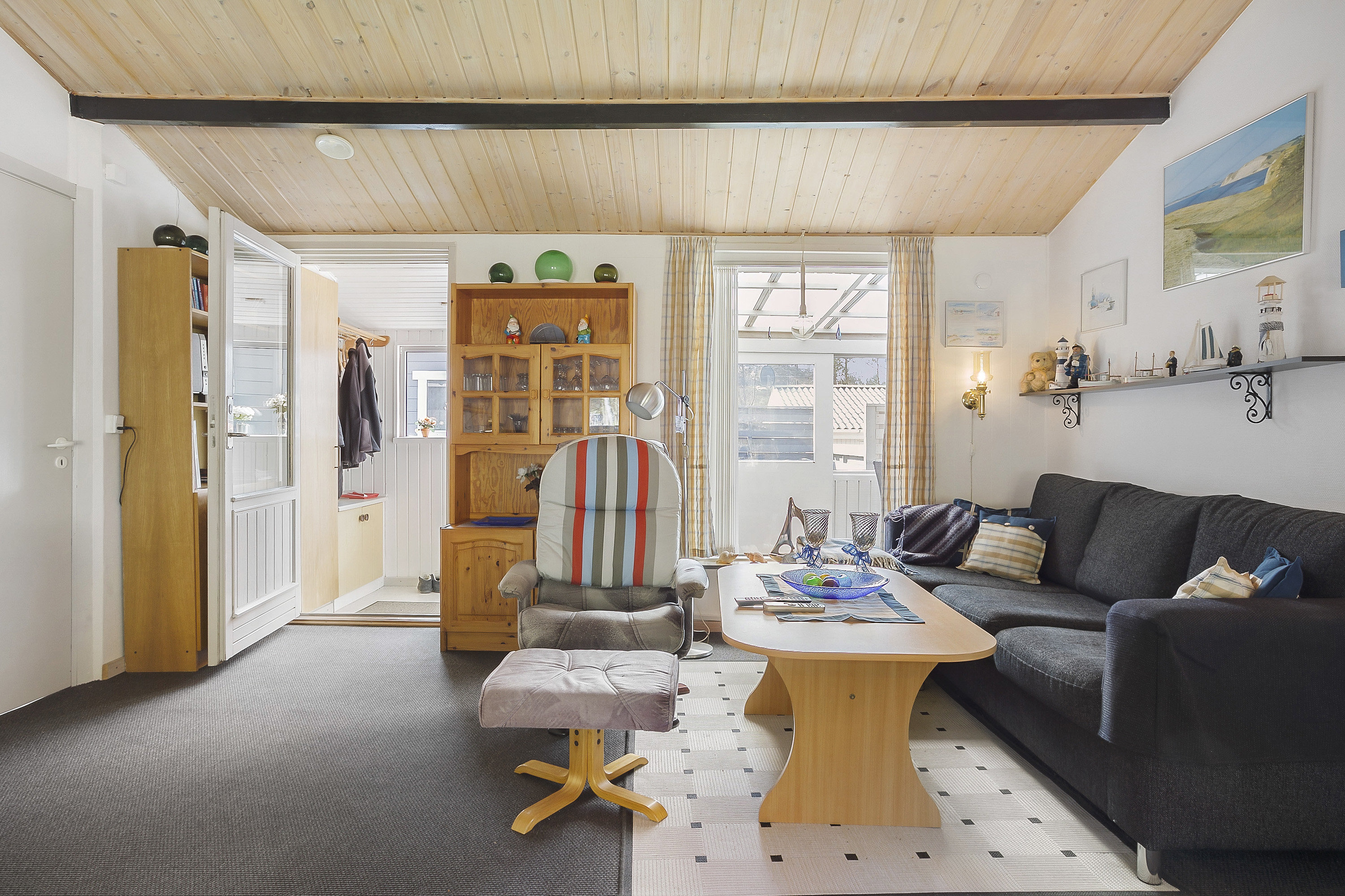 Fremhævet opholdsrum billede i fuldskærmstilstand. Billede af Klitrosevej 66, Vorupør, 7700 Thisted