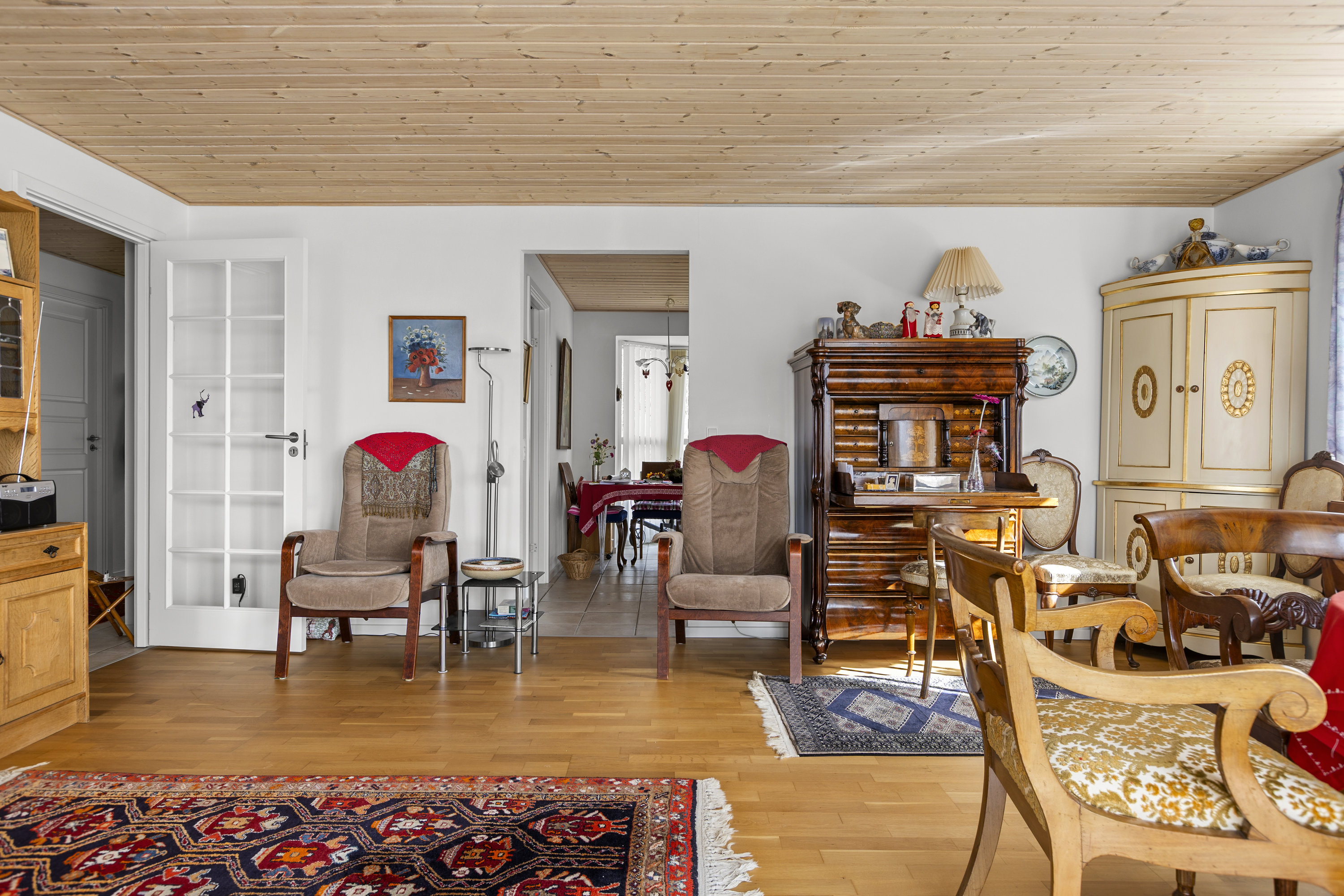 Fremhævet stue billede i fuldskærmstilstand. Billede af Lundtoftevej 2A, 4293 Dianalund