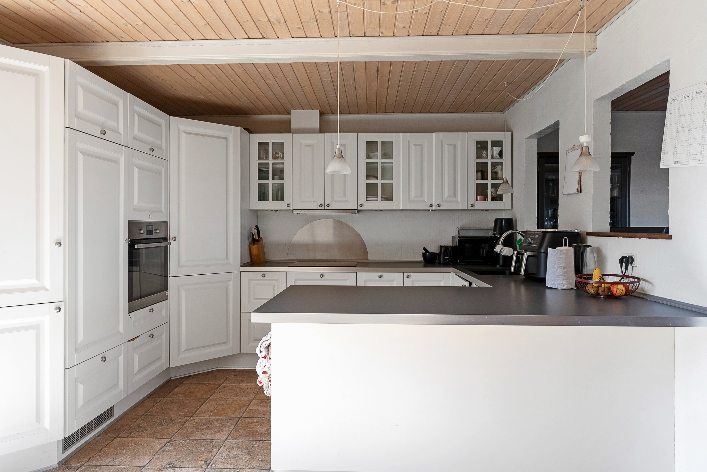 Fremhævet køkken billede i fuldskærmstilstand. Billede af Ramsevej 1, Bøjden, 5600 Faaborg