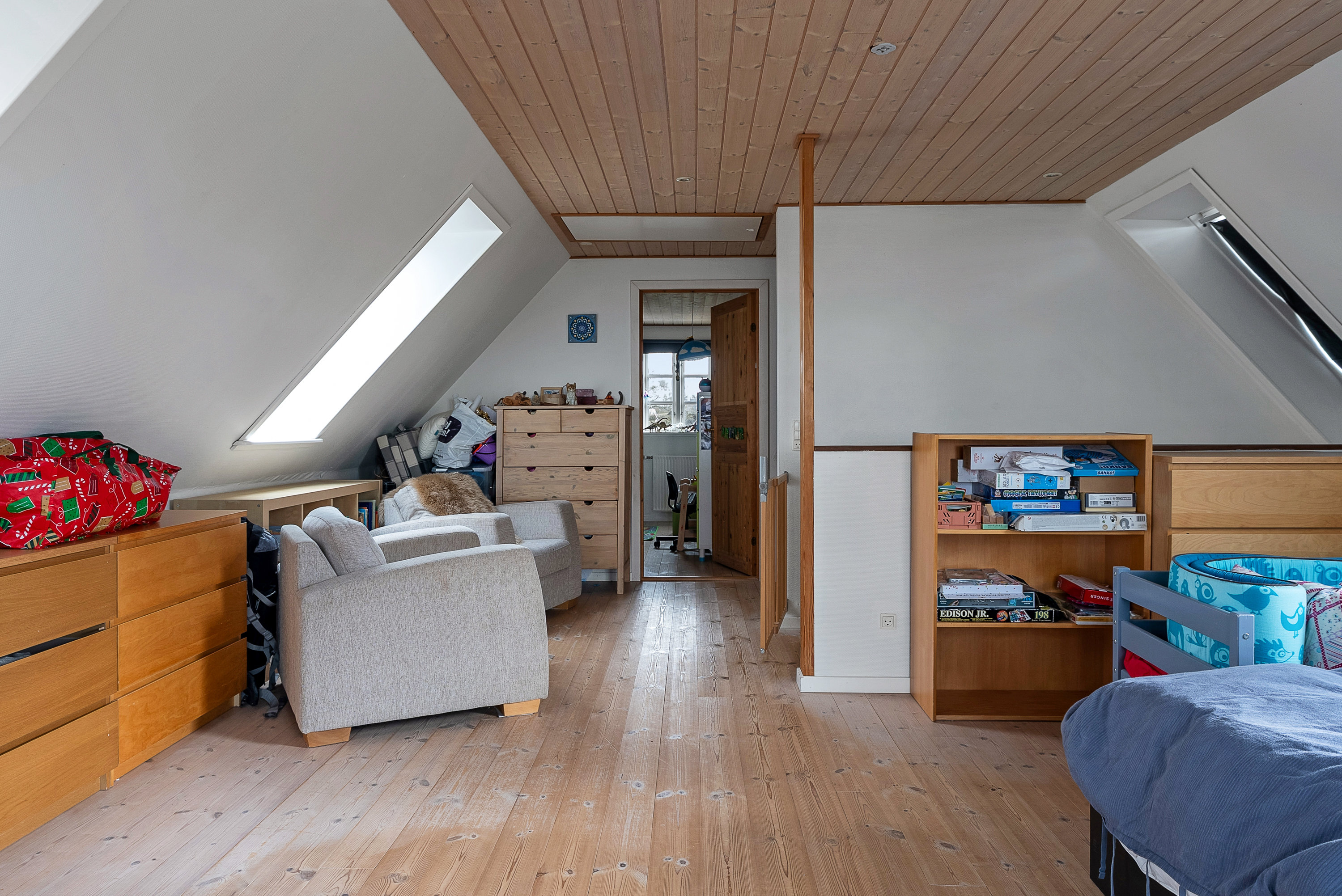 Fremhævet stue billede i fuldskærmstilstand. Billede af Ramsevej 1, Bøjden, 5600 Faaborg