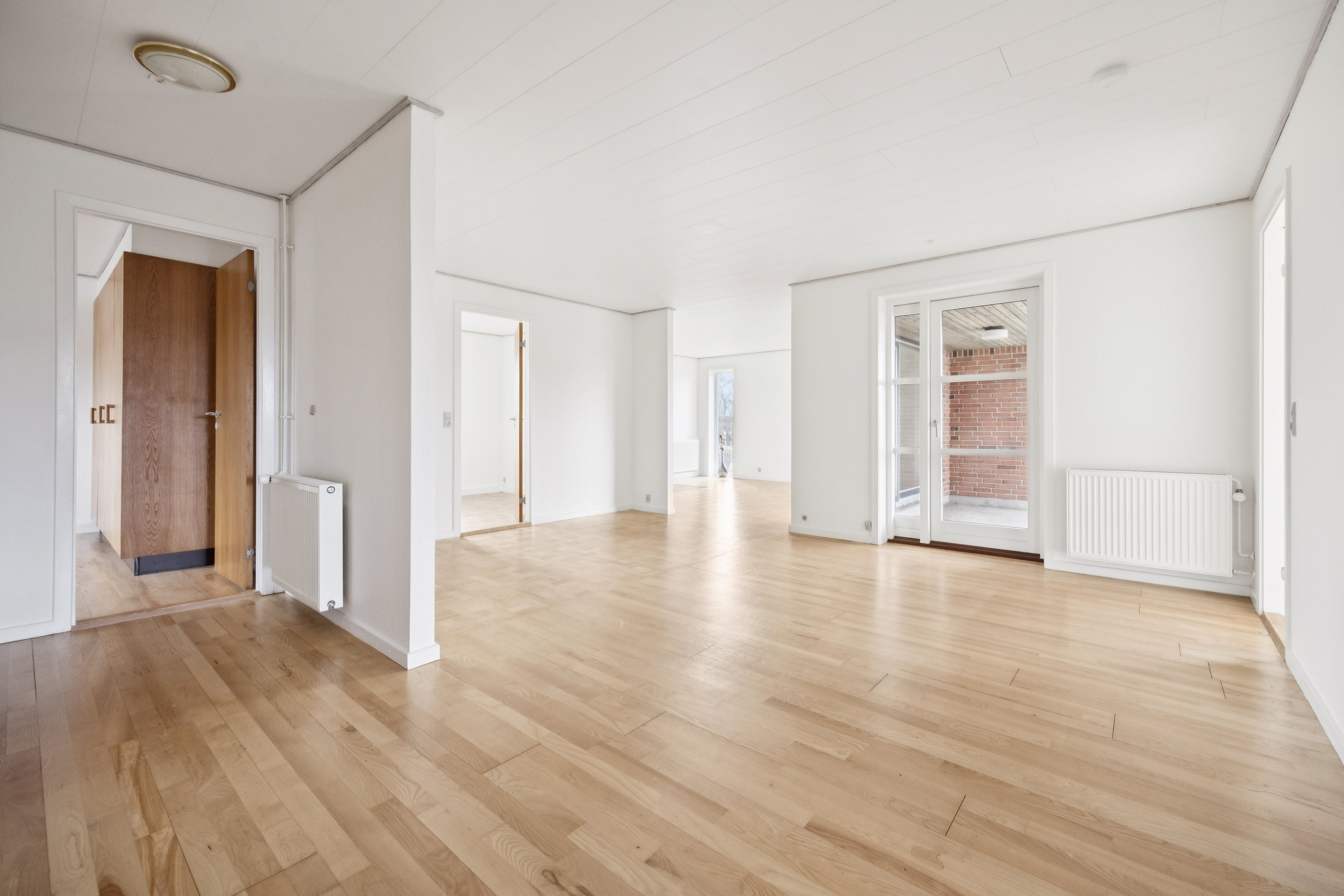 Fremhævet stue billede i fuldskærmstilstand. Billede af Blommevej 29, 9310 Vodskov