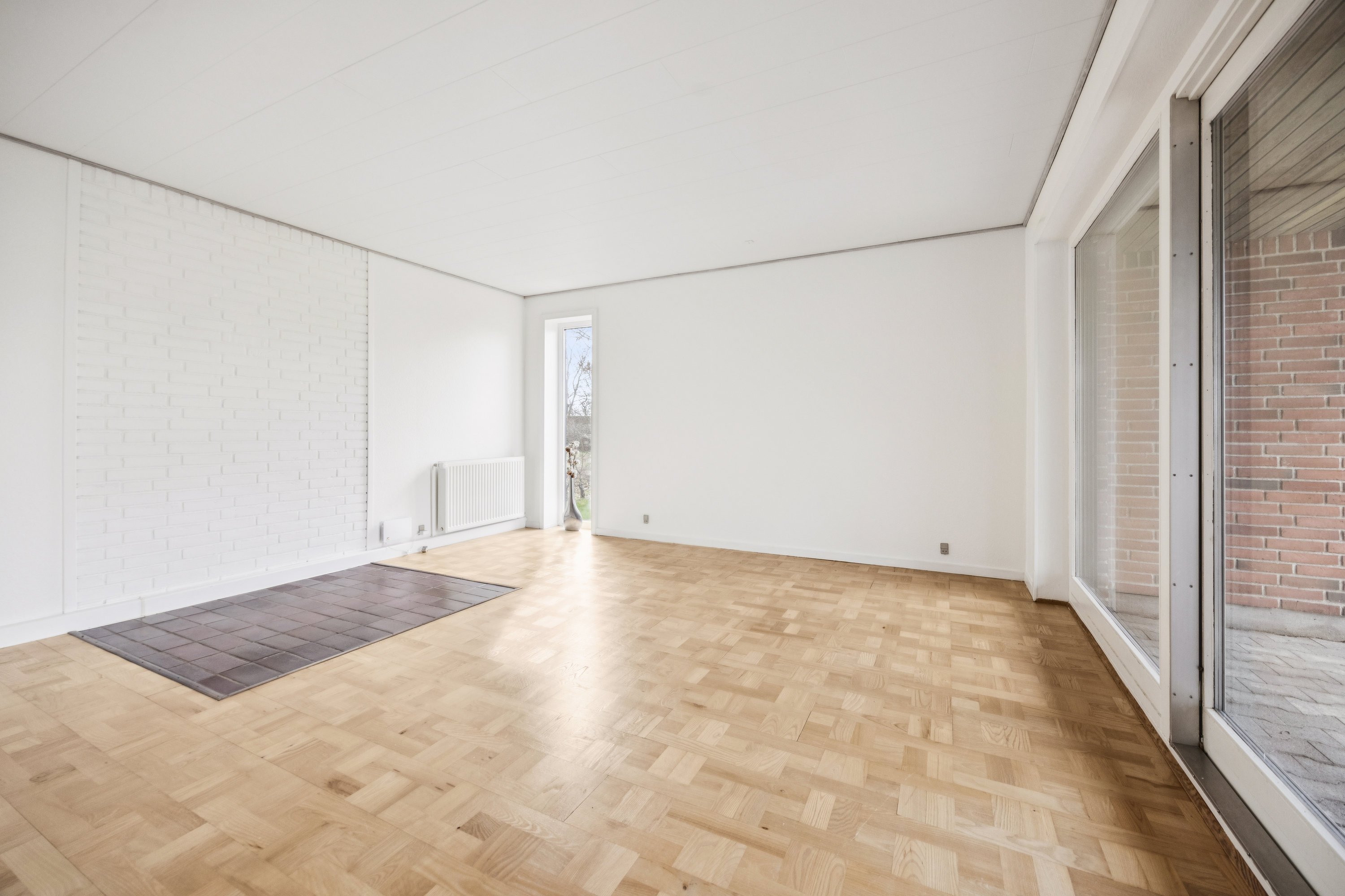 Fremhævet stue billede i fuldskærmstilstand. Billede af Blommevej 29, 9310 Vodskov