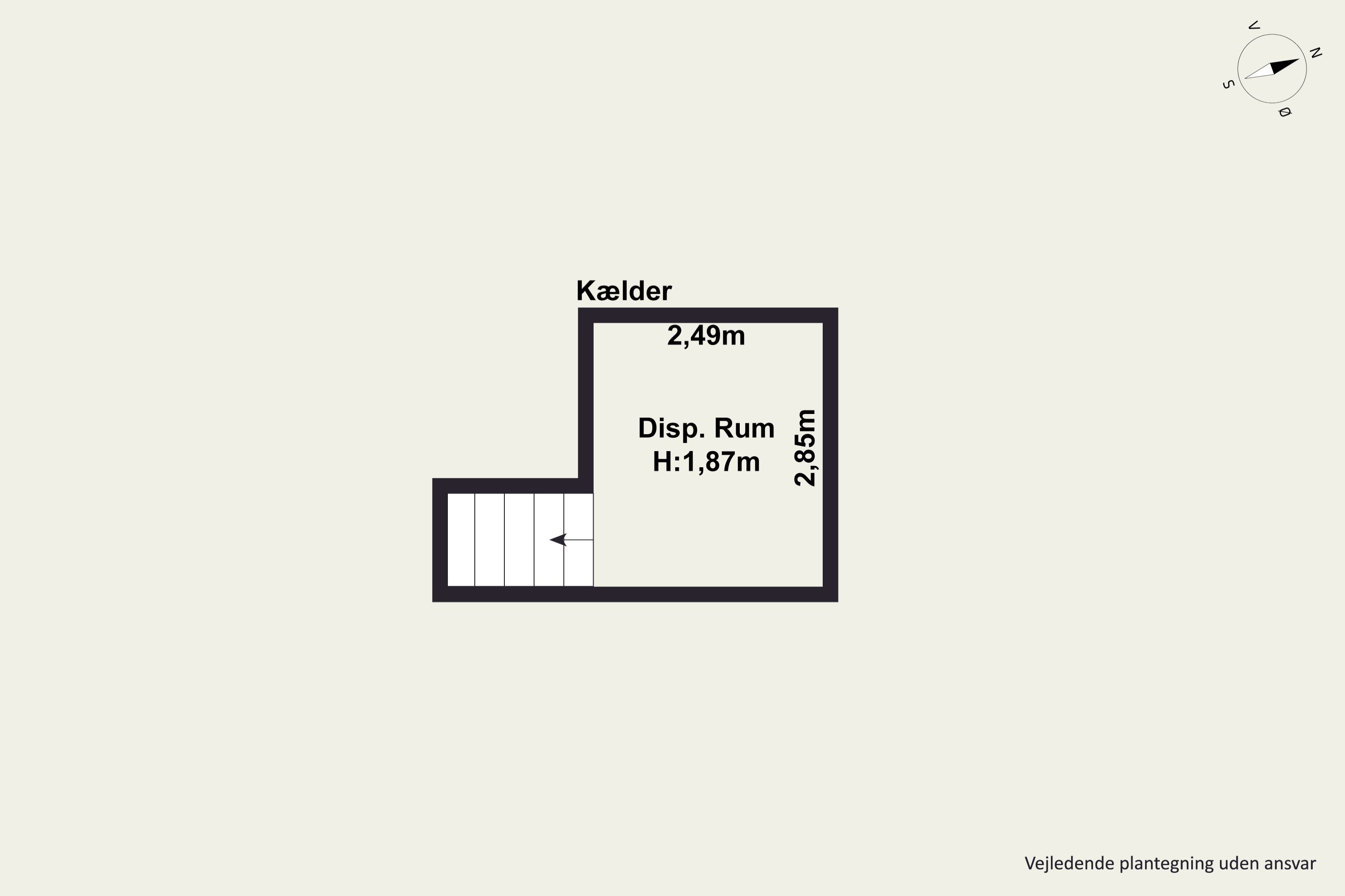 Plantegninger billede af Rolighedsvej 5, Vroue, 7800 Skive