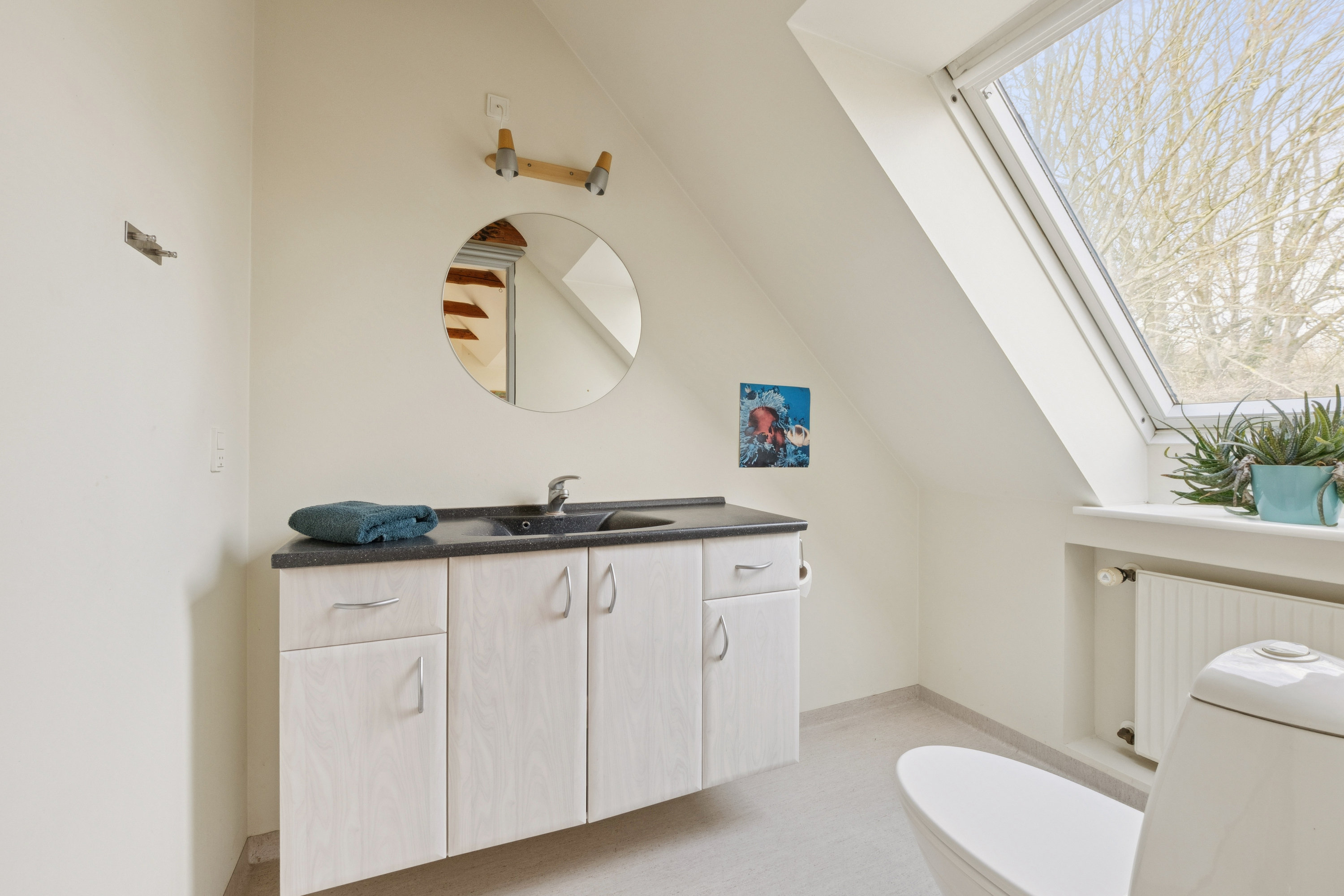 Fremhævet badeværelse billede i fuldskærmstilstand. Billede af Rolighedsvej 5, Vroue, 7800 Skive