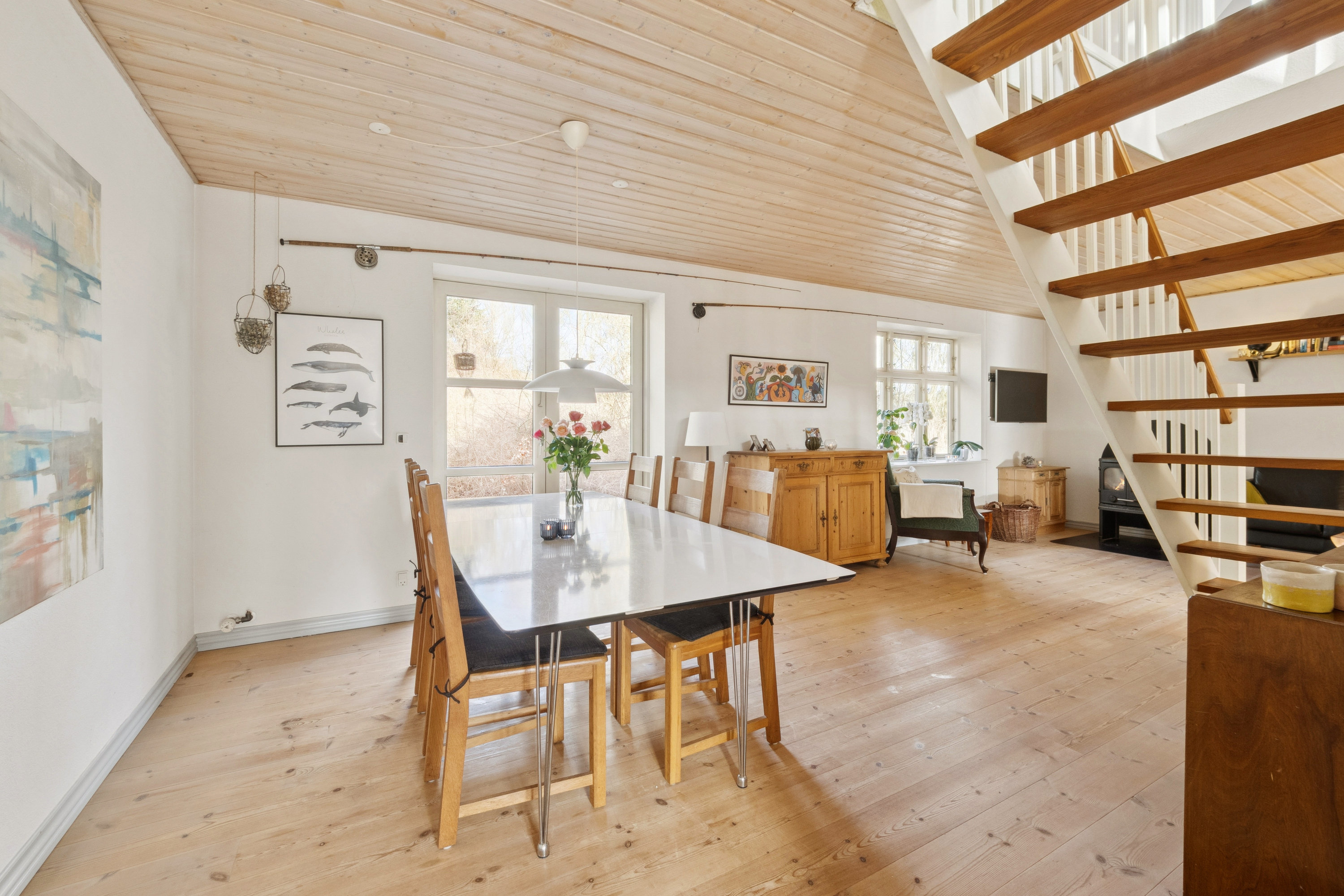 Fremhævet stue billede i fuldskærmstilstand. Billede af Rolighedsvej 5, Vroue, 7800 Skive