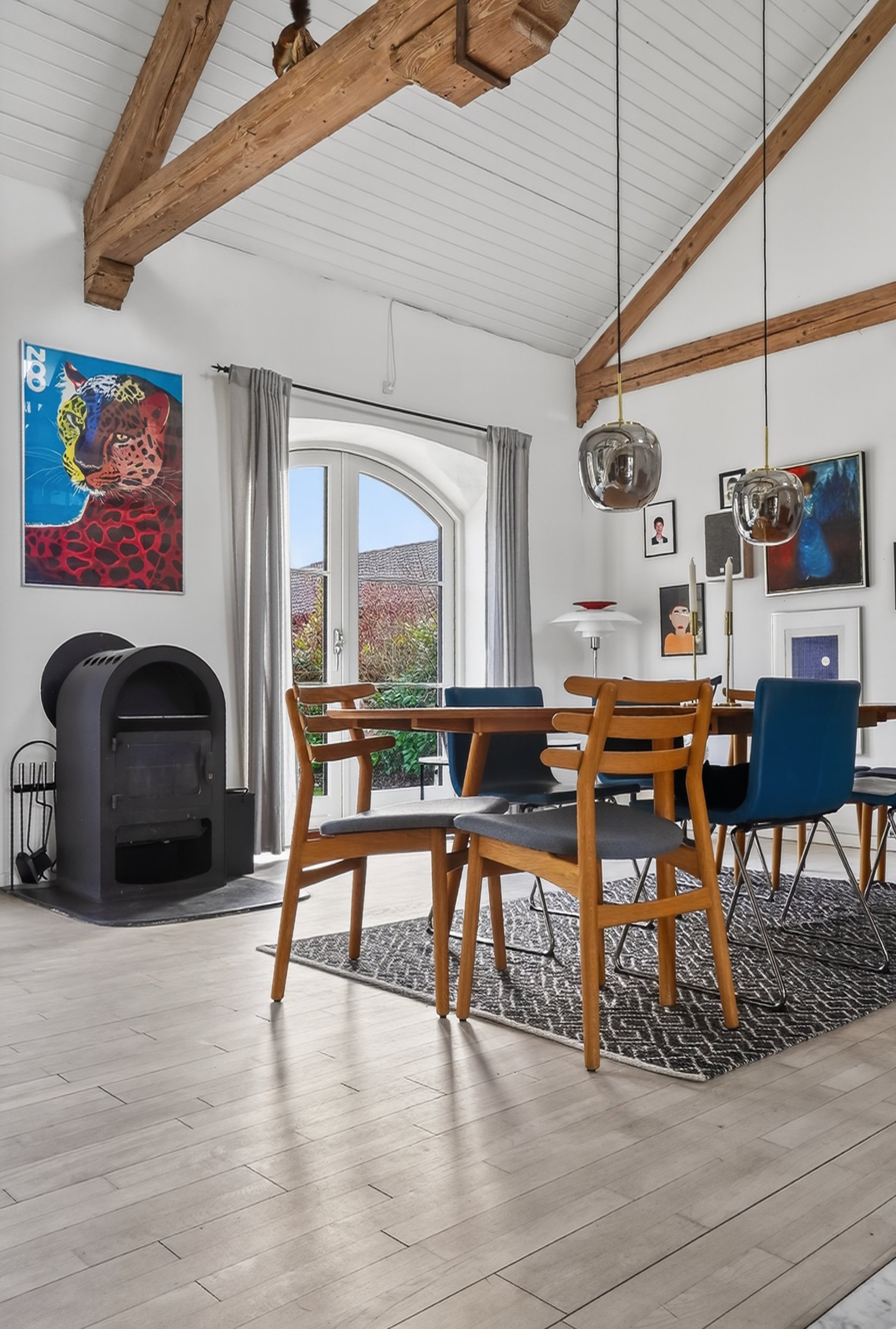 Fremhævet spisestue billede i fuldskærmstilstand. Billede af Nørredamsvej 12A, 3480 Fredensborg