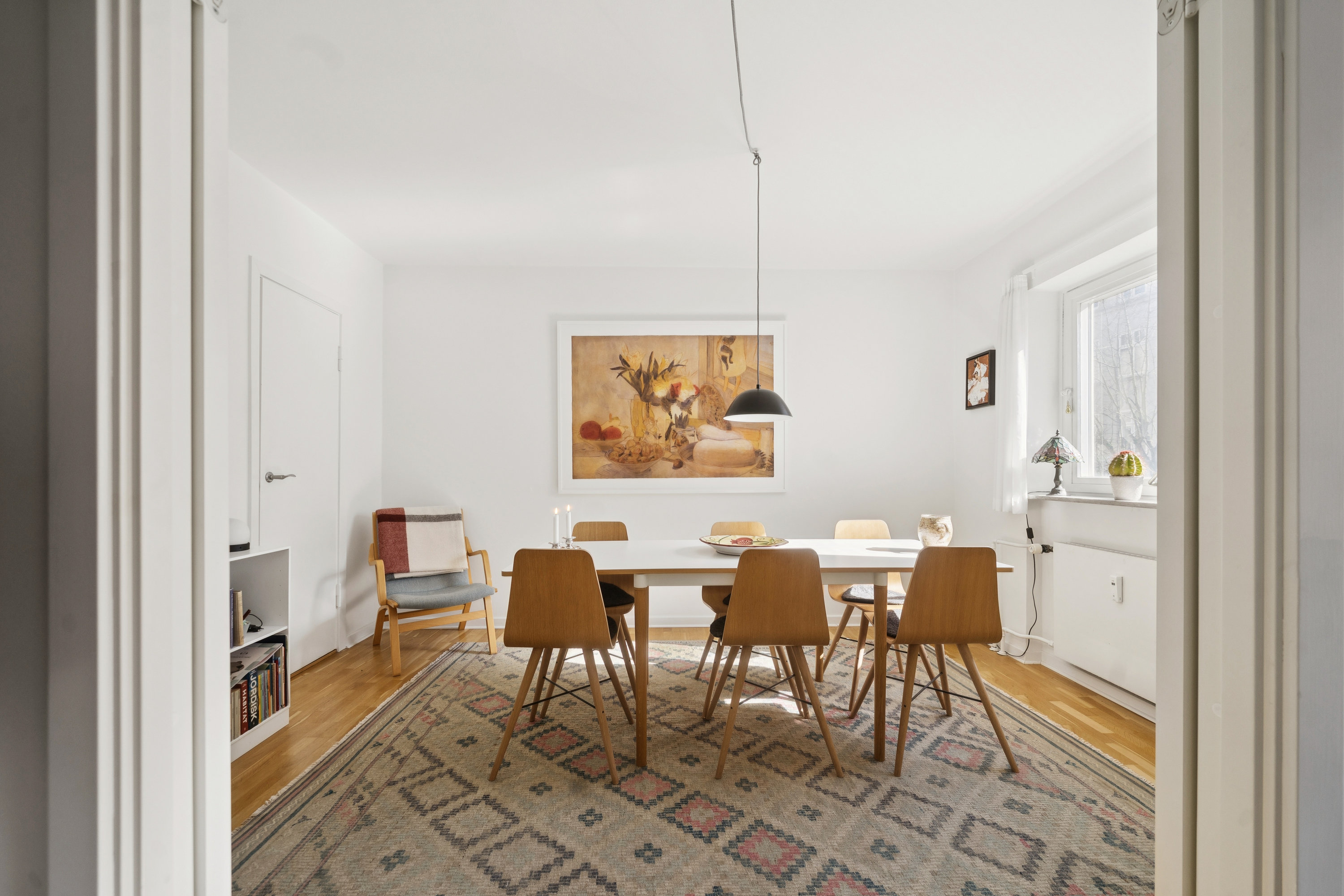 Fremhævet spisestue billede i fuldskærmstilstand. Billede af Grundtvigsvej 3C, 2. th., 1864 Frederiksberg C