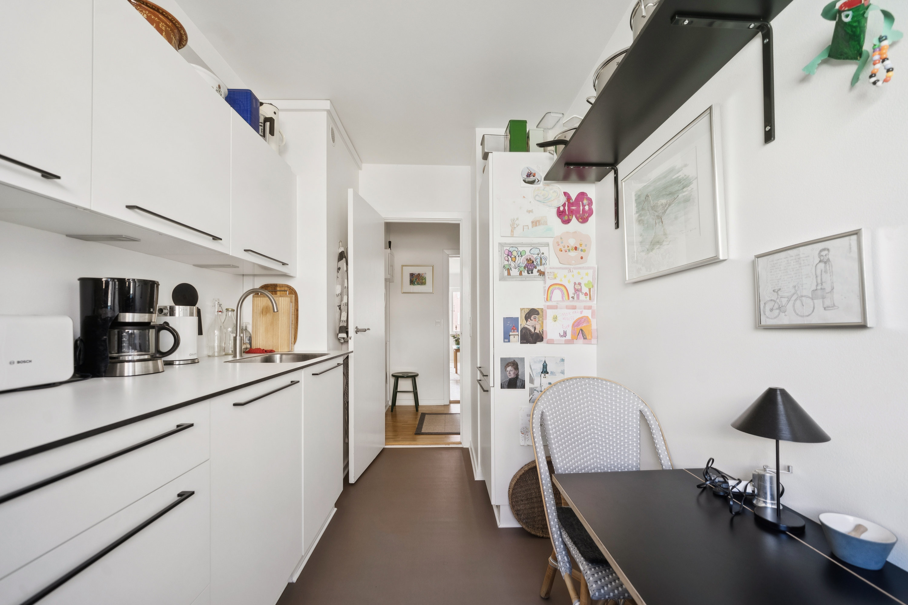 Fremhævet værelse billede i fuldskærmstilstand. Billede af Grundtvigsvej 3C, 2. th., 1864 Frederiksberg C