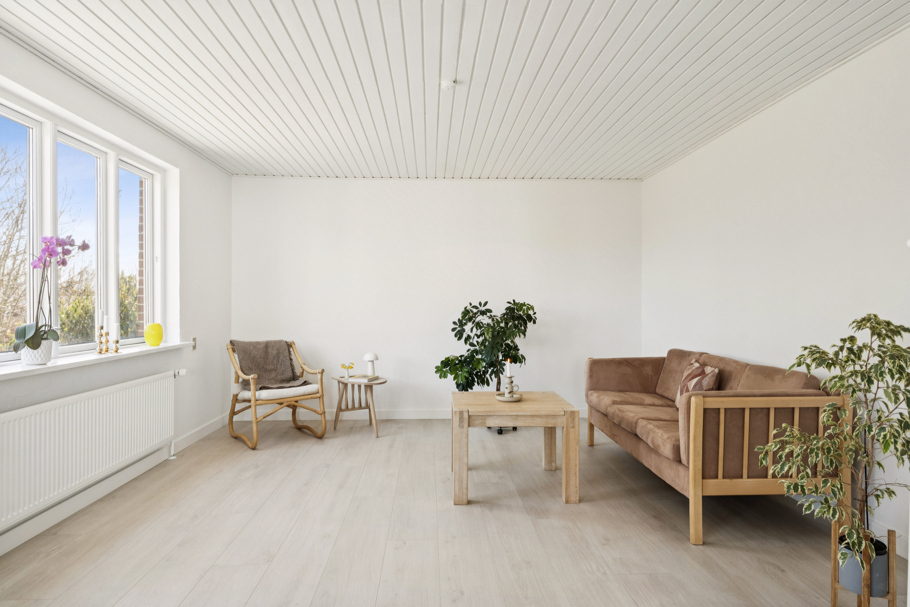 Fremhævet stue billede i fuldskærmstilstand. Billede af Gartnerbakken 6, Hammershøj, 8830 Tjele