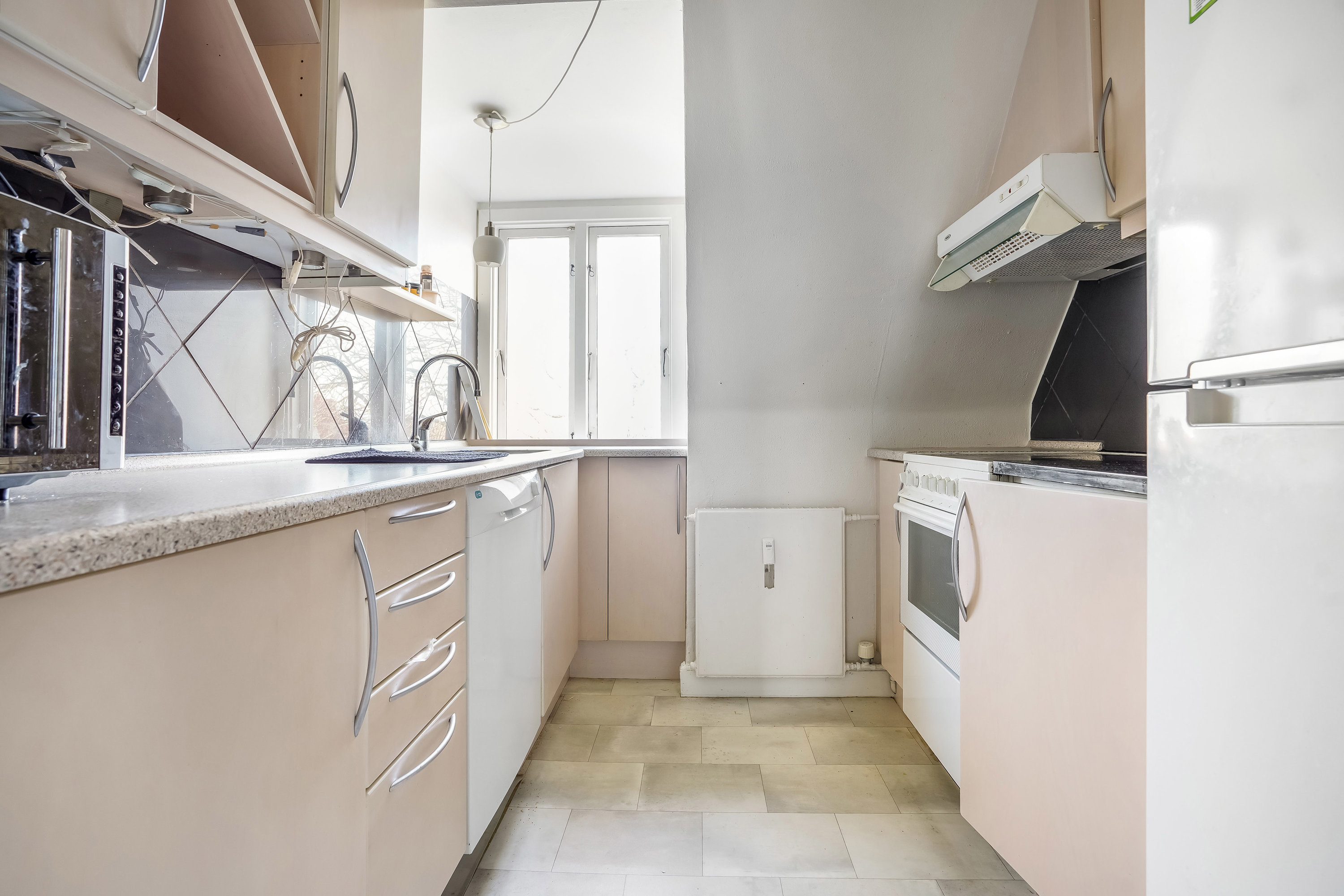 Fremhævet køkken billede i fuldskærmstilstand. Billede af Engvej 45, 2., 5230 Odense M