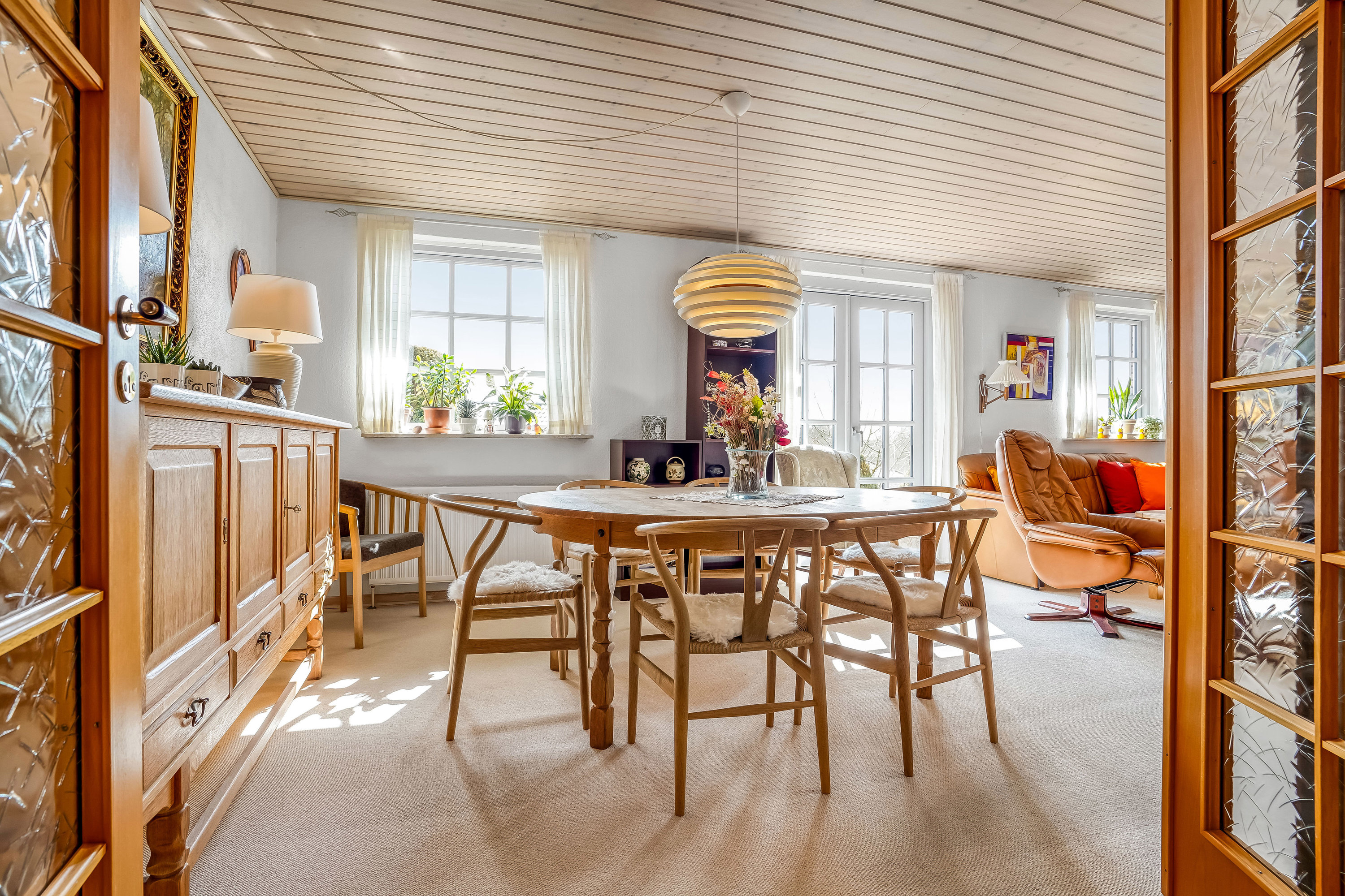 Fremhævet stue billede i fuldskærmstilstand. Billede af Nyvej 91, 5690 Tommerup