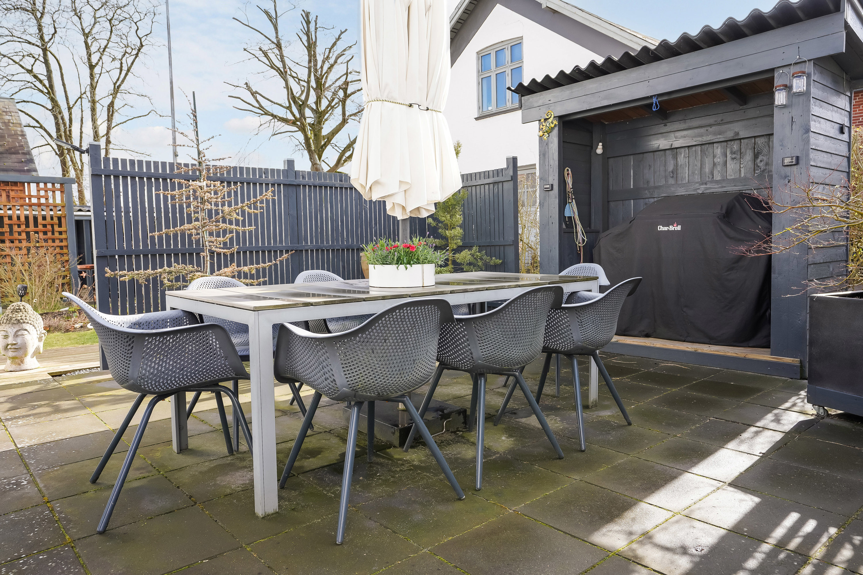 Fremhævet terrasse billede i fuldskærmstilstand. Billede af Nørregade 26, Ejby, 5592 Ejby