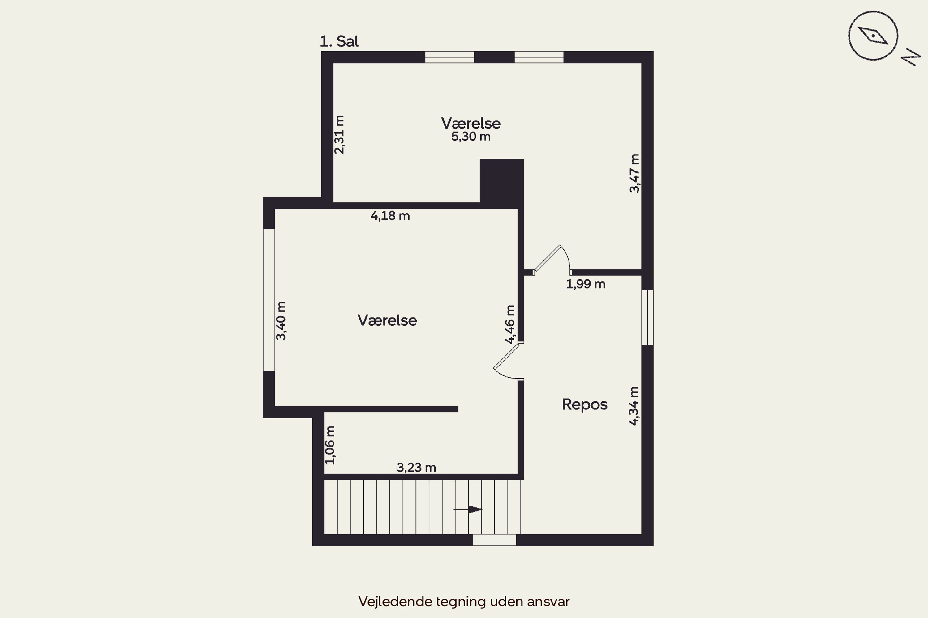 Plantegninger billede af Nørregade 26, Ejby, 5592 Ejby