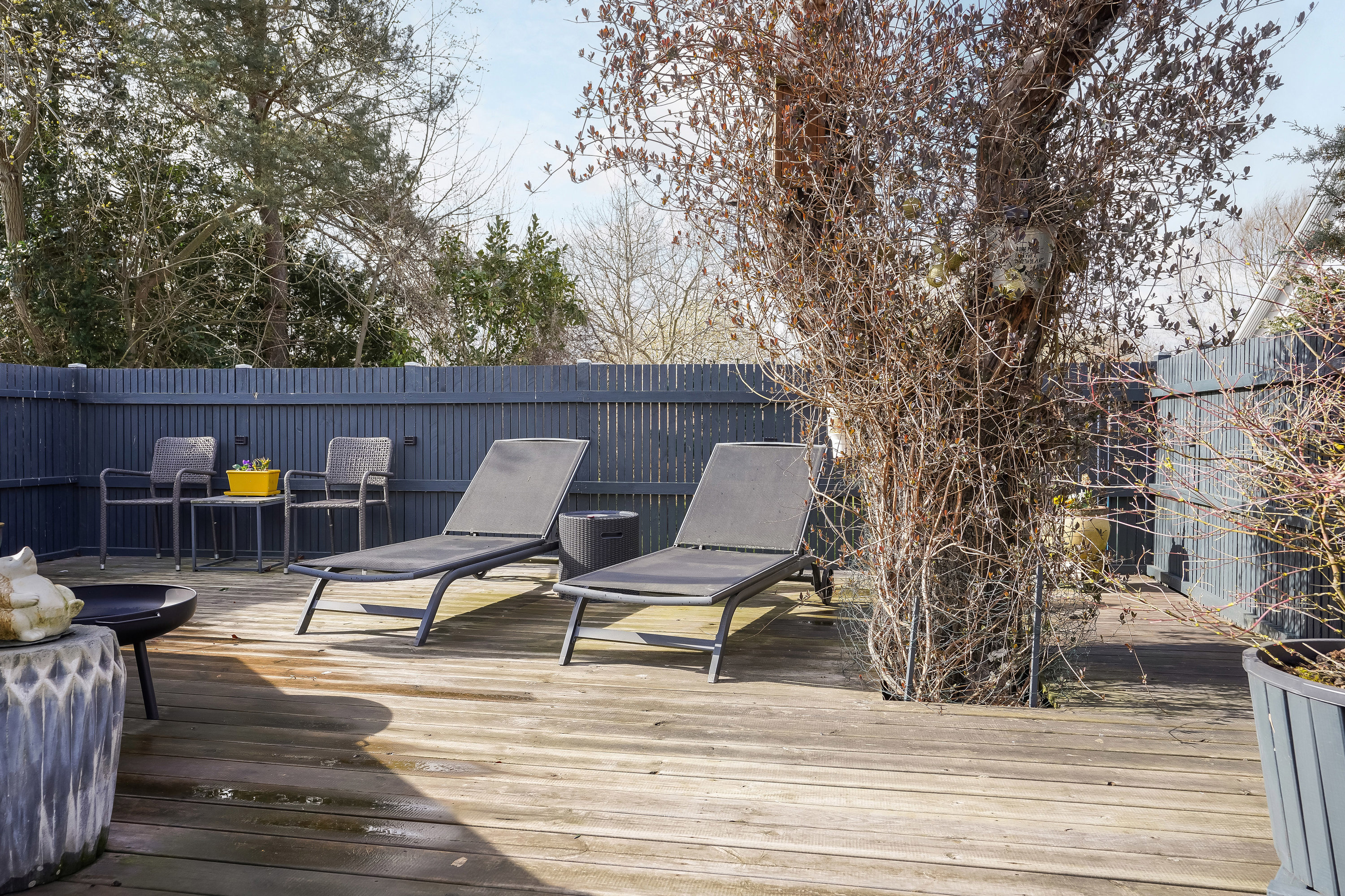 Fremhævet terrasse billede i fuldskærmstilstand. Billede af Nørregade 26, Ejby, 5592 Ejby