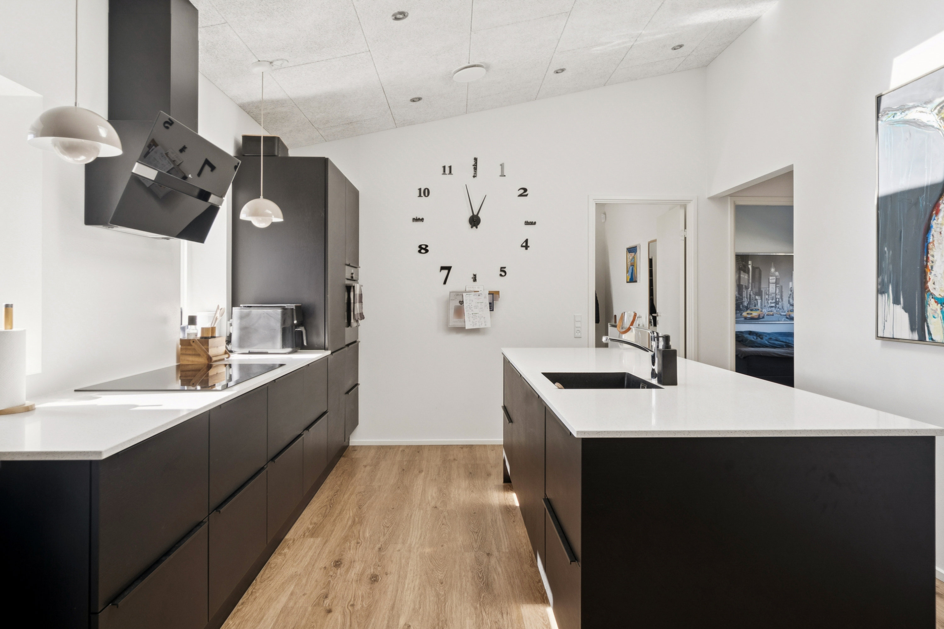 Fremhævet køkken billede i fuldskærmstilstand. Billede af Skovbærvej 26, 8840 Rødkærsbro