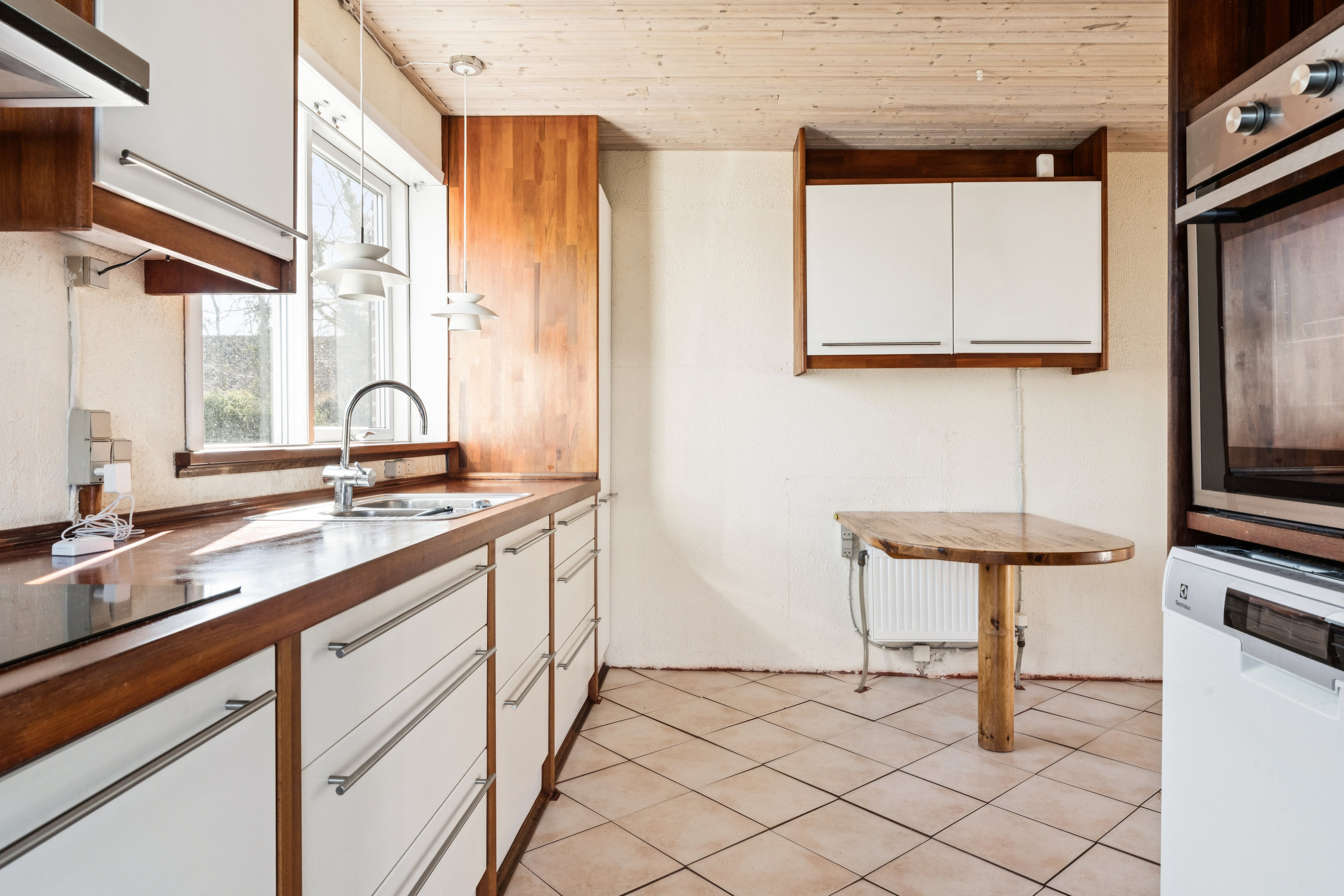 Fremhævet køkken billede i fuldskærmstilstand. Billede af Aagade 13B, Vegger, 9240 Nibe