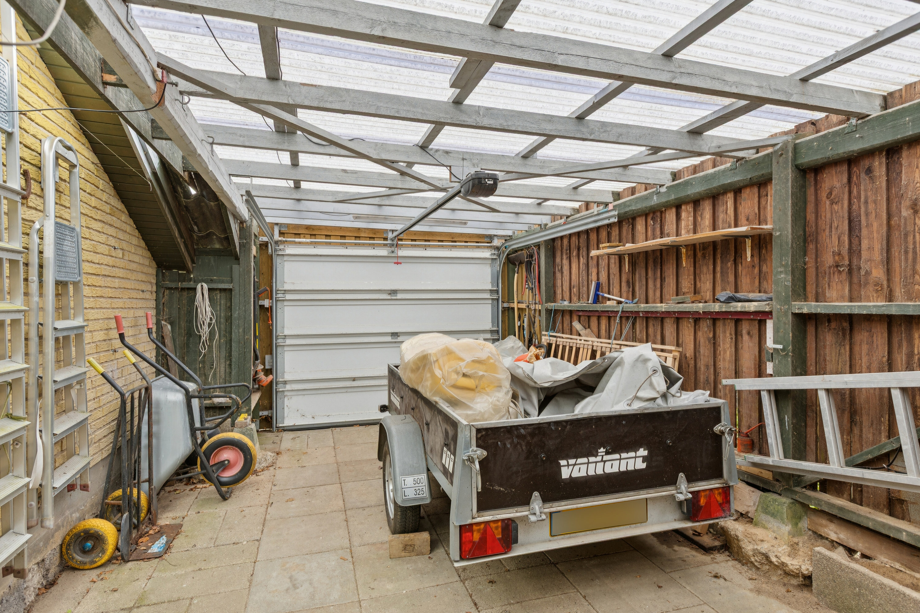 Fremhævet garage billede i fuldskærmstilstand. Billede af Tranevej 5A, 4720 Præstø