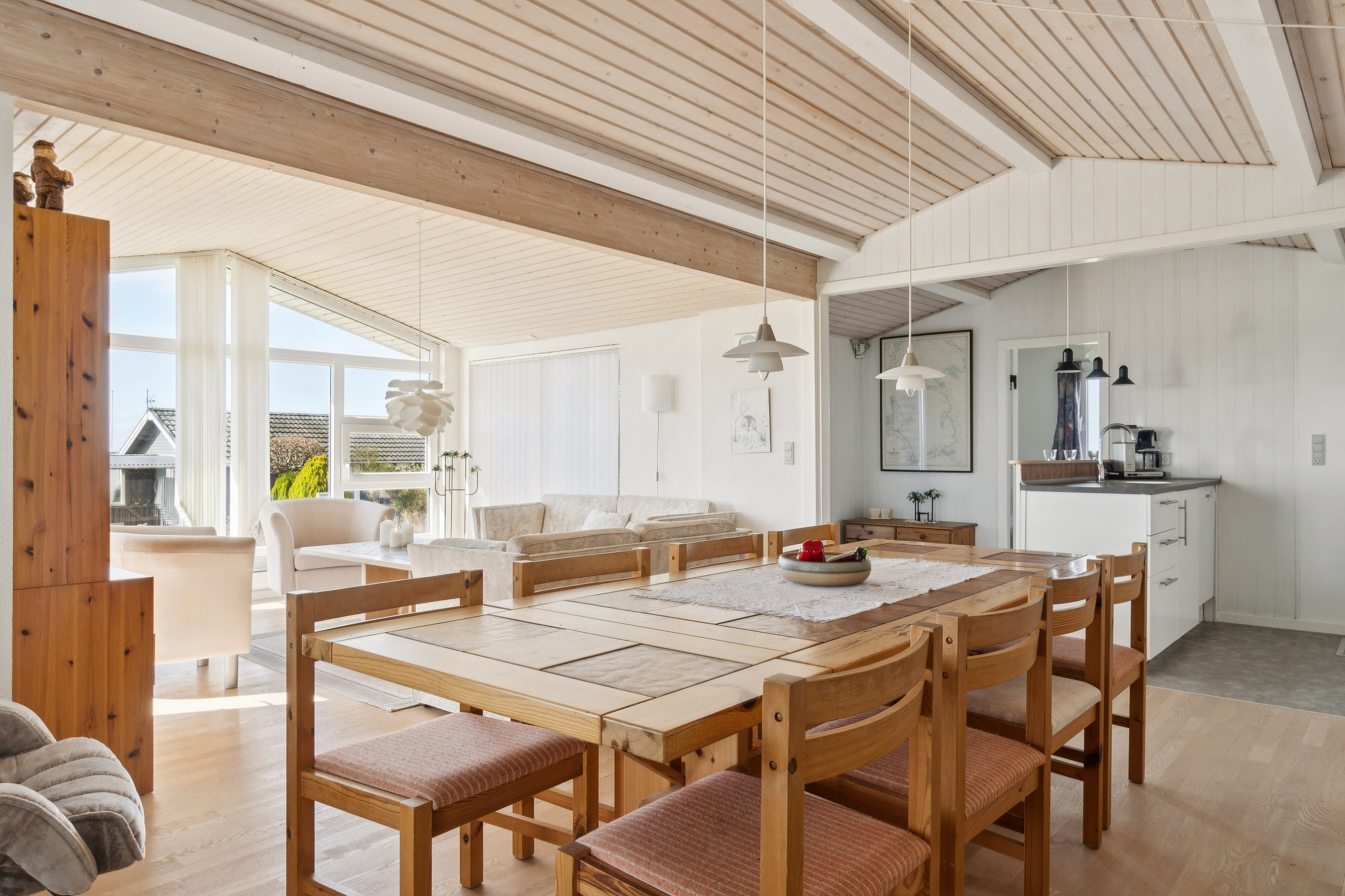 Fremhævet spisestue billede i fuldskærmstilstand. Billede af Huginsvej 20, Drøsselbjerg, 4200 Slagelse