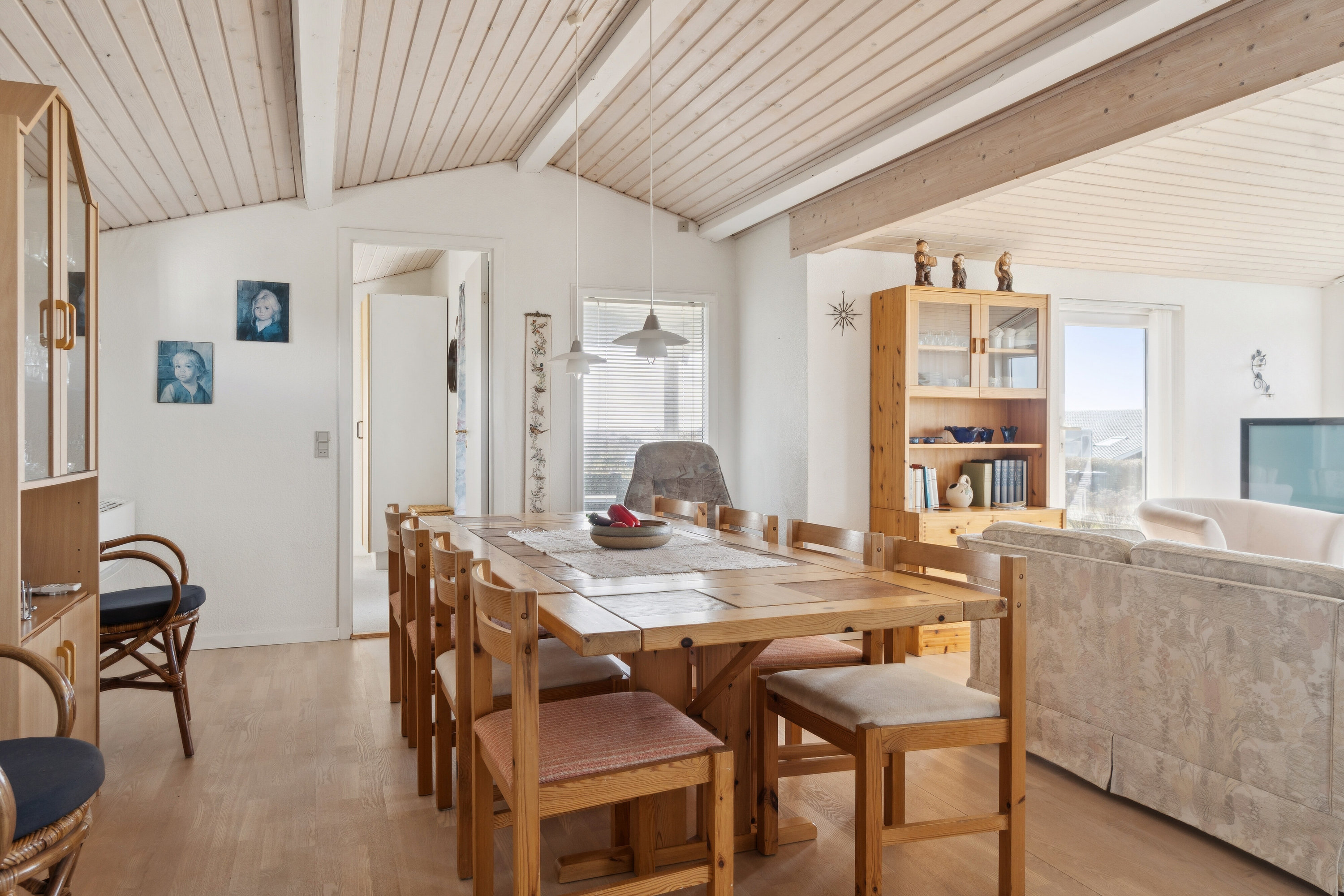 Fremhævet spisestue billede i fuldskærmstilstand. Billede af Huginsvej 20, Drøsselbjerg, 4200 Slagelse