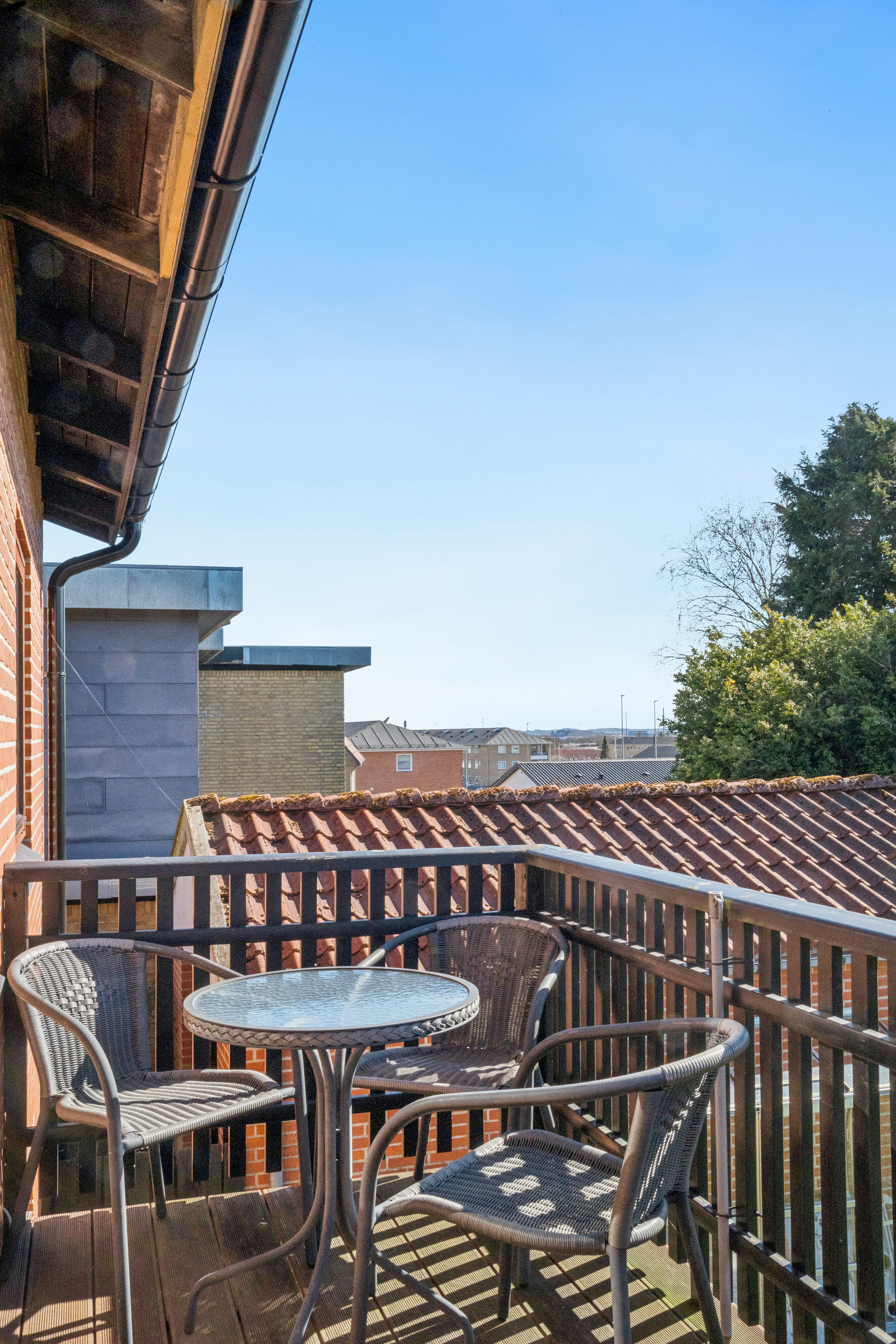 Fremhævet altan billede i fuldskærmstilstand. Billede af Højvangen 40, 9800 Hjørring