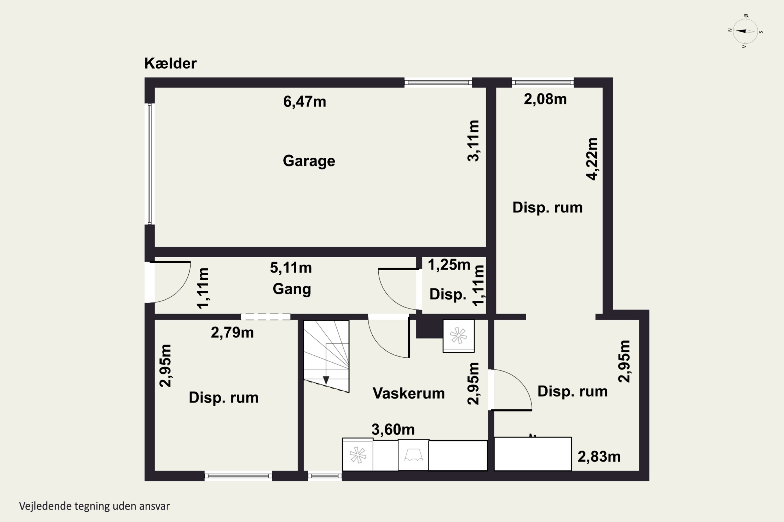 Plantegninger billede af Højene 1, 7250 Hejnsvig