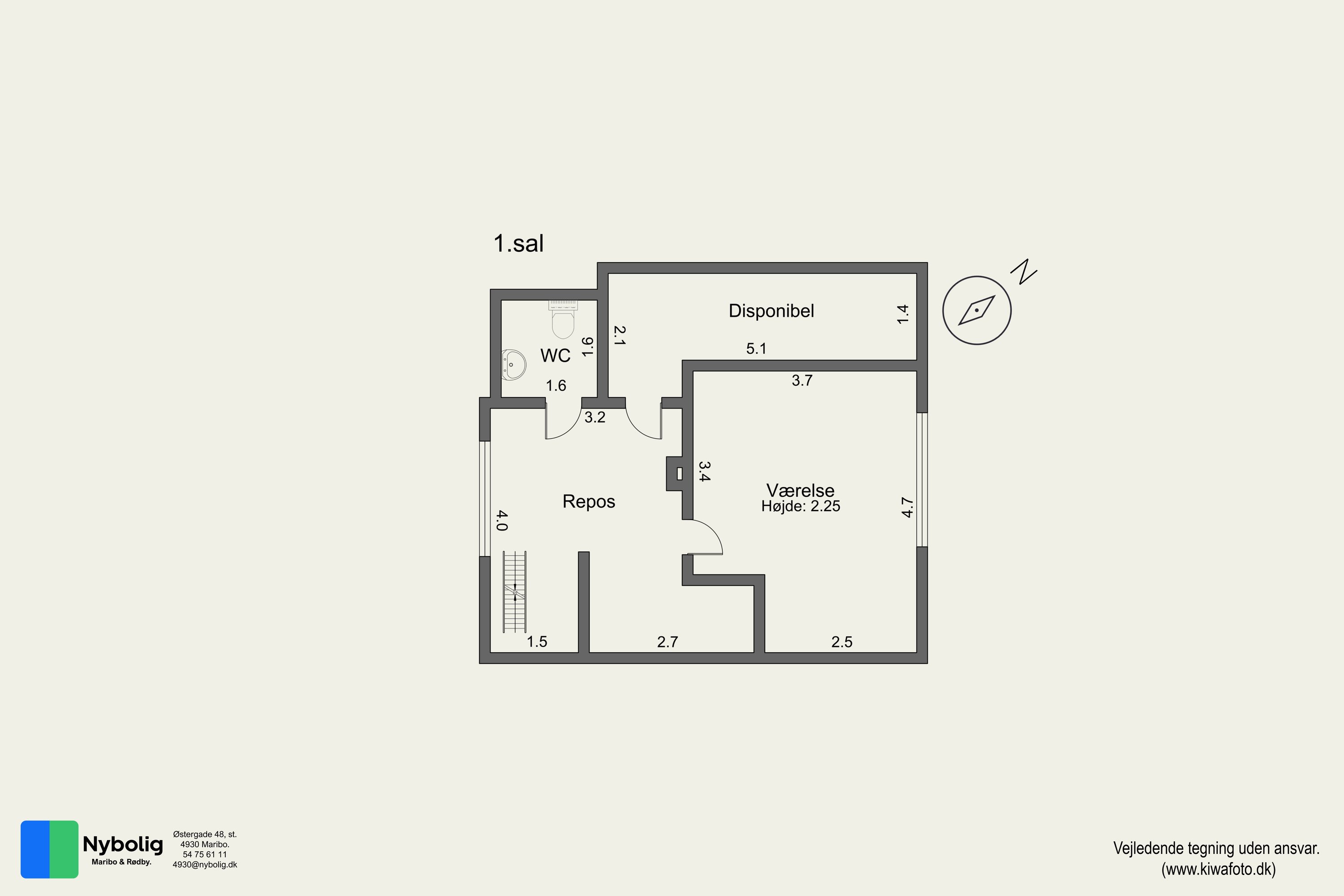Plantegninger billede af Blansvej 11, 4941 Bandholm
