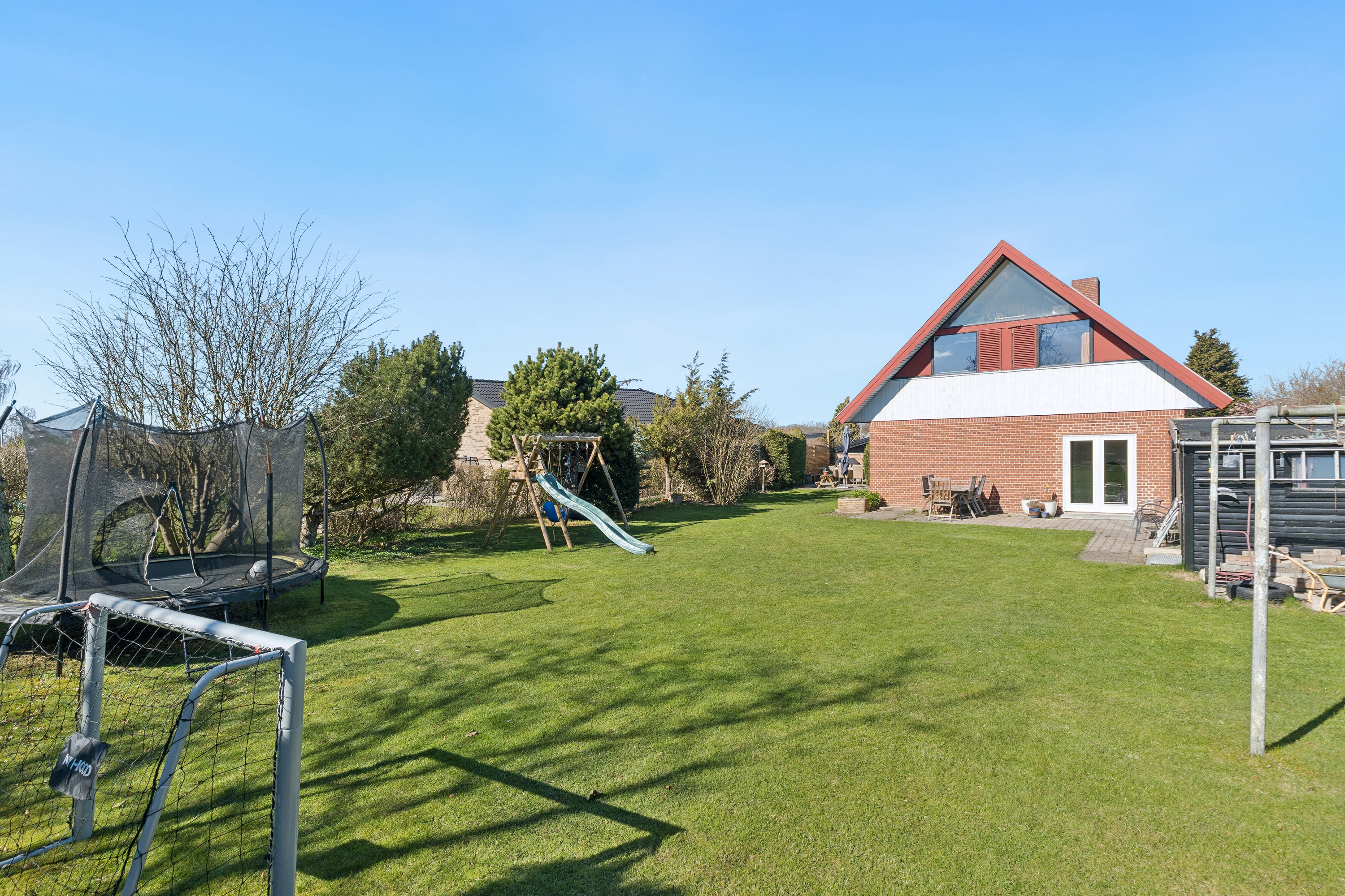 Fremhævet set fra haven billede i fuldskærmstilstand. Billede af Hejrevej 62, 4000 Roskilde