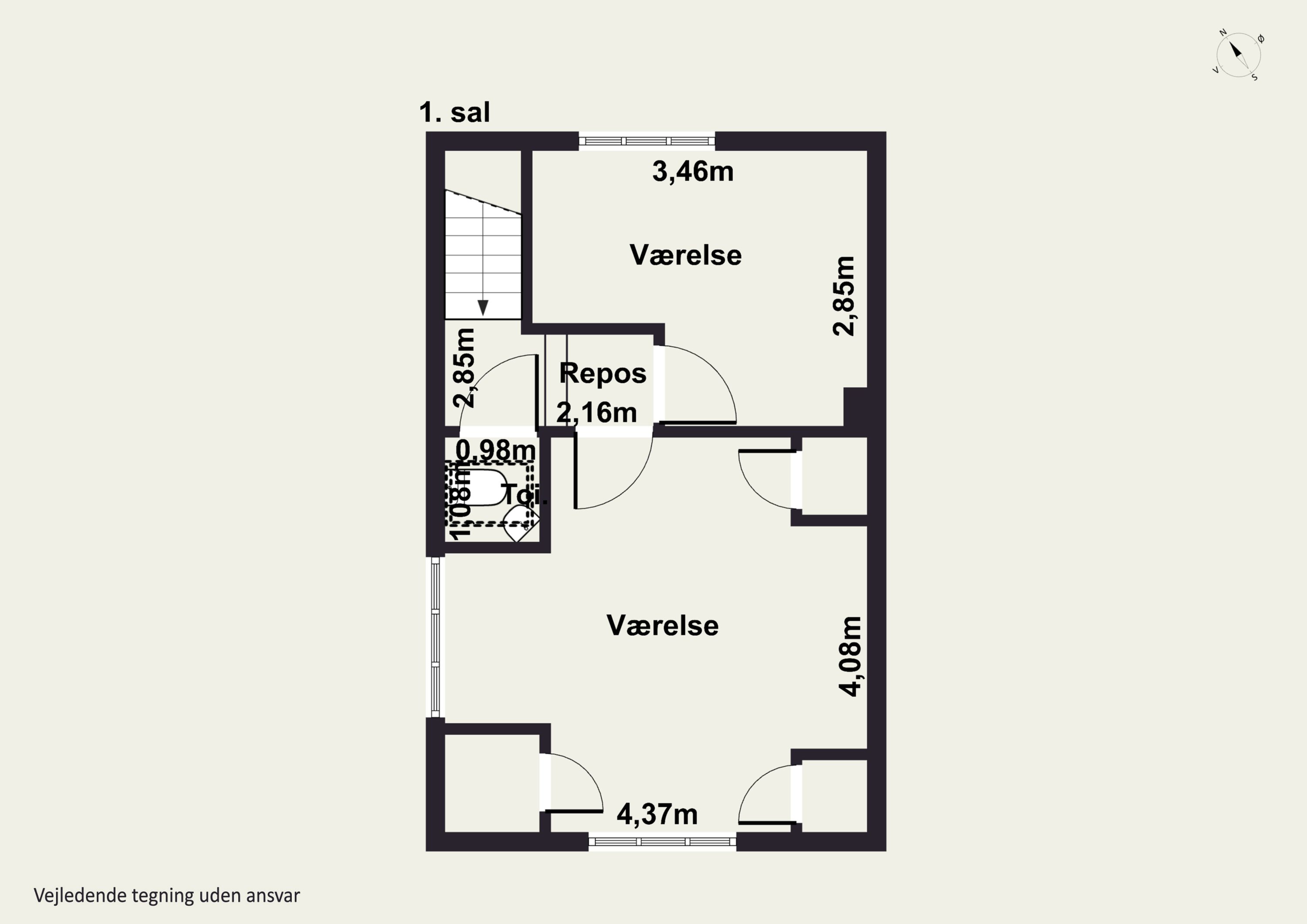 Plantegninger billede af Bæltet 4, Lønstrup, 9800 Hjørring