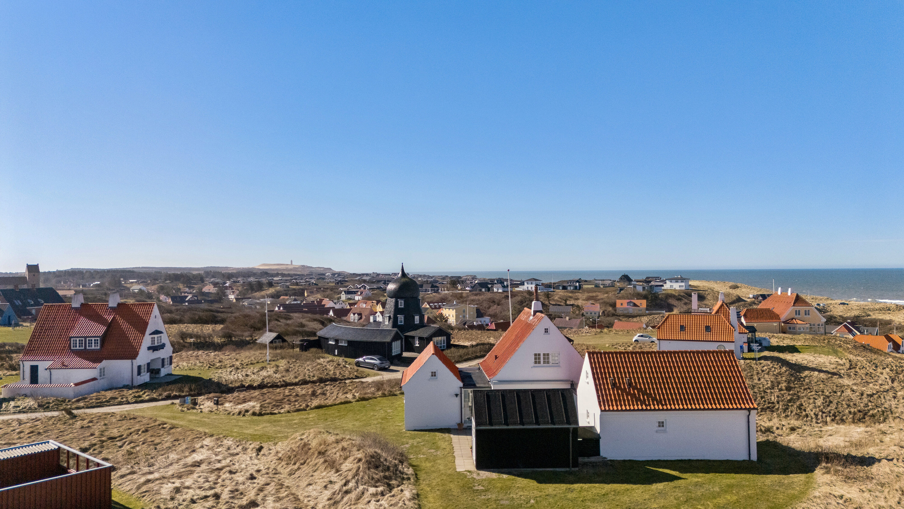 Fremhævet luftfoto billede i fuldskærmstilstand. Billede af Bæltet 4, Lønstrup, 9800 Hjørring
